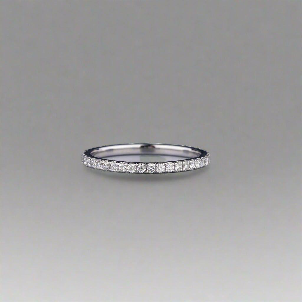 Simple Diamond Eternity Band