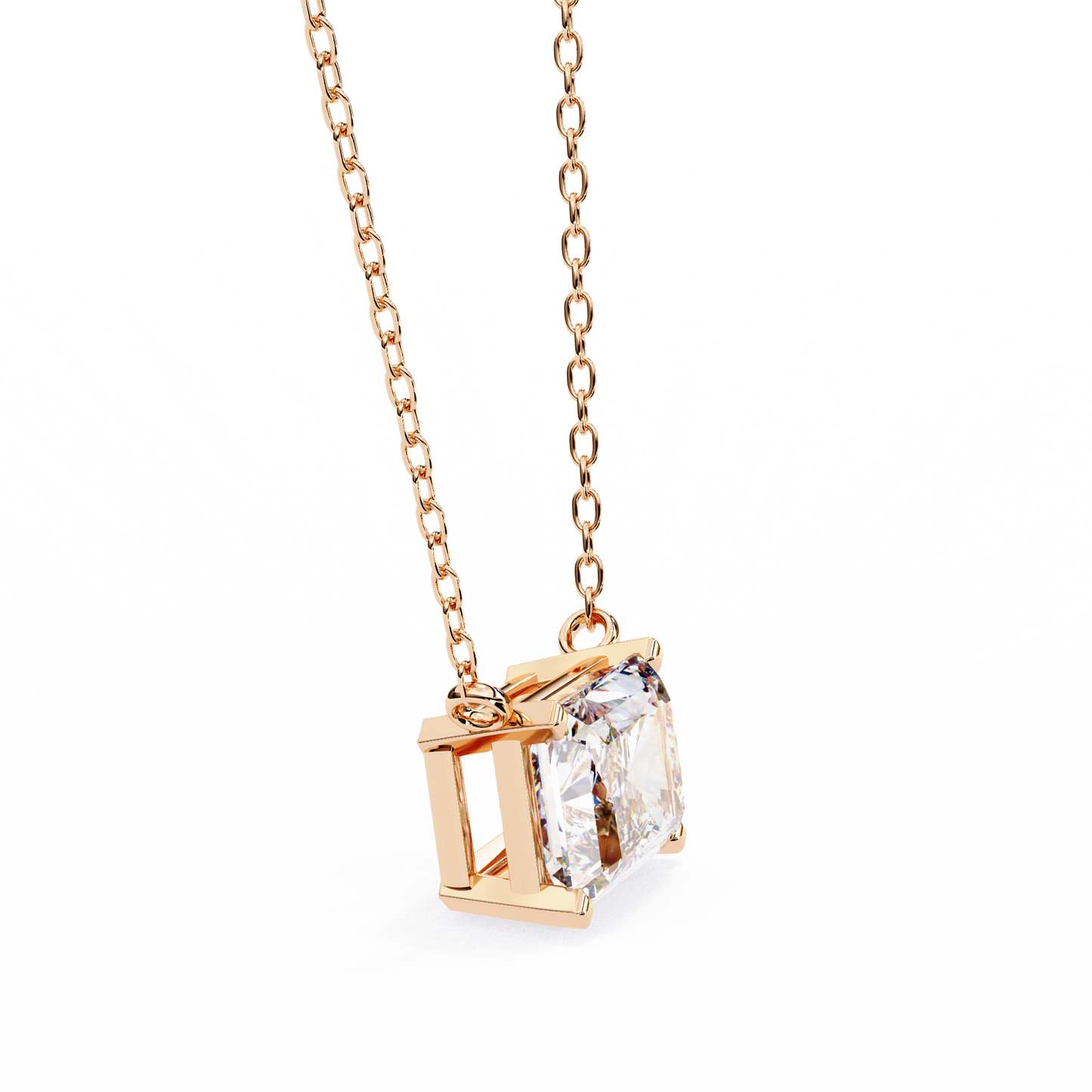 Ivy Grace Radiant Diamond Pendant