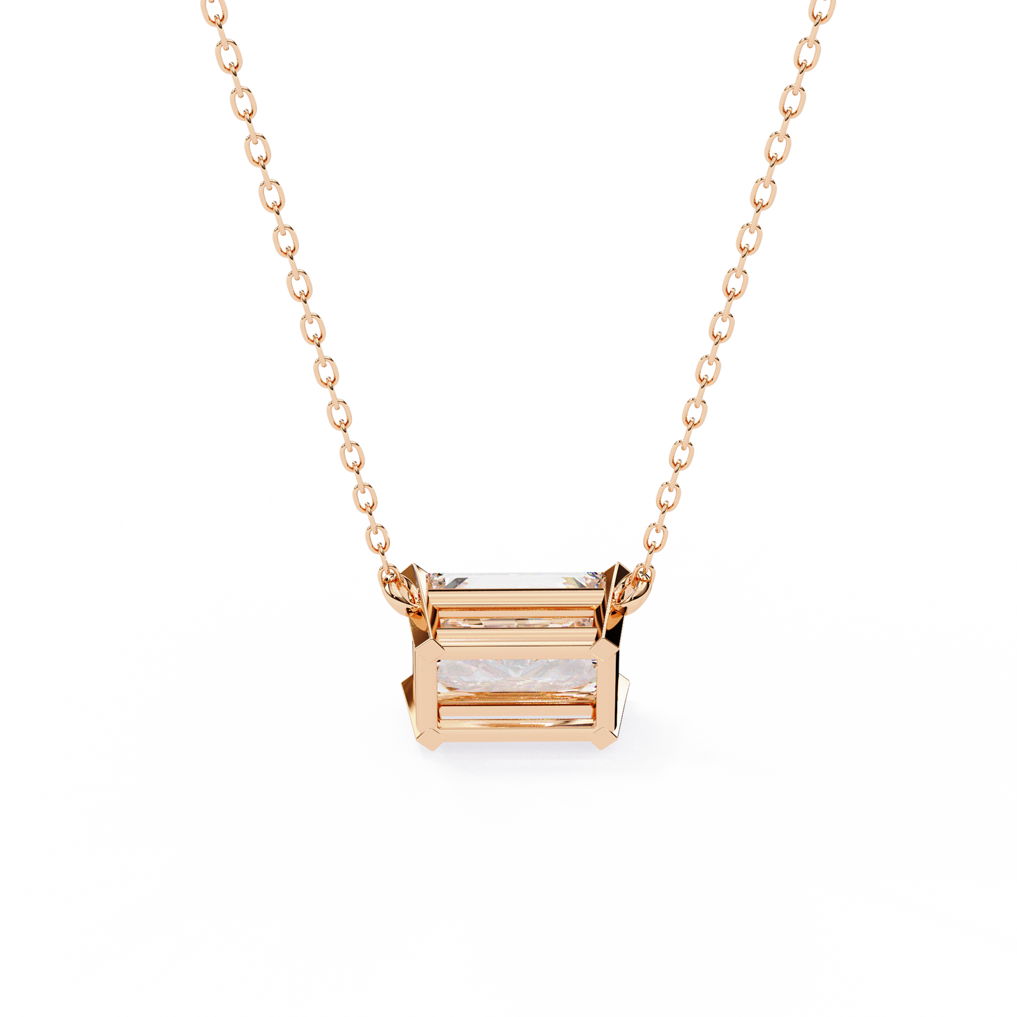Ivy Grace Radiant Diamond Pendant