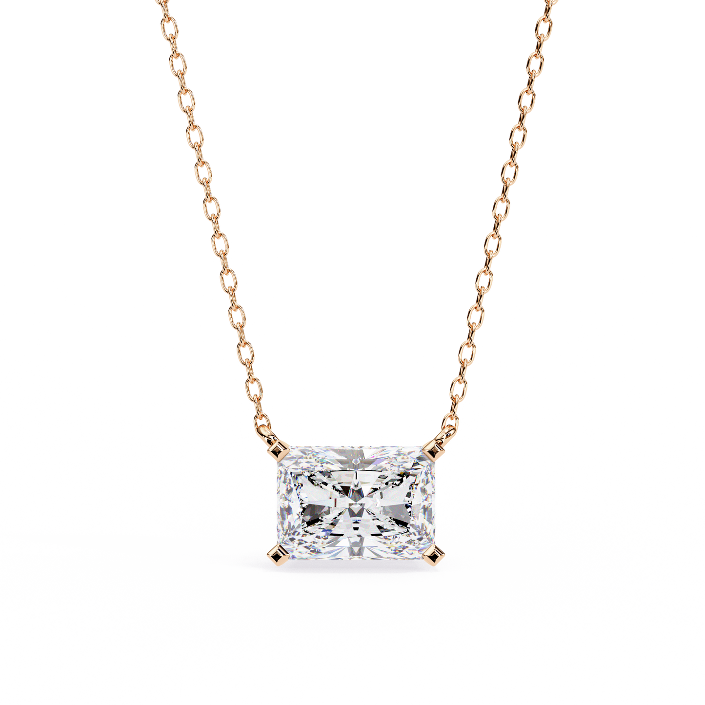 Ivy Grace Radiant Diamond Pendant