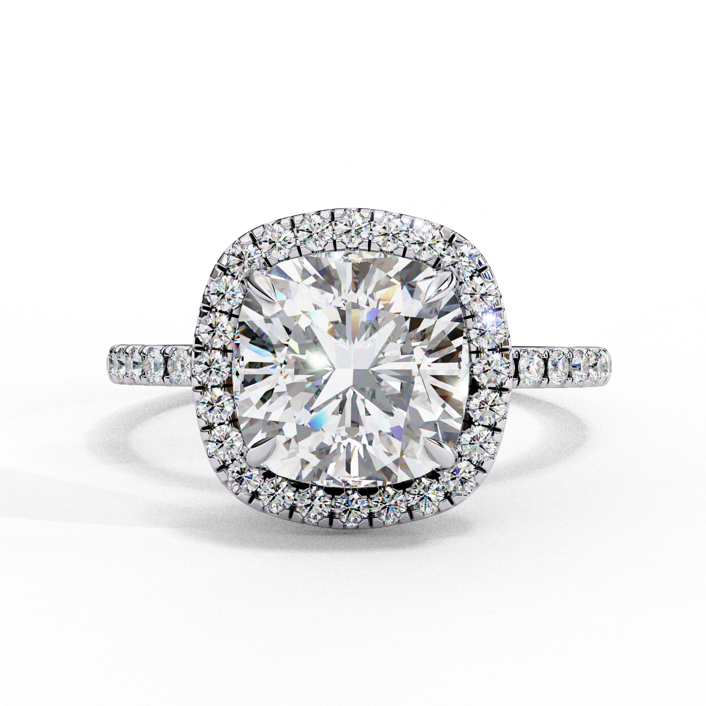 Valentina Cushion Diamond Ring
