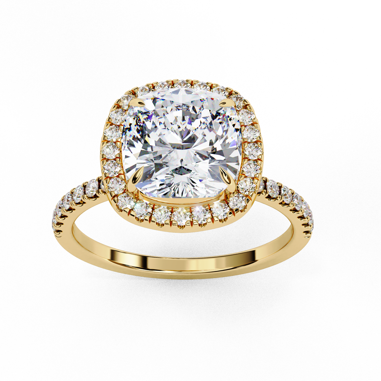 Valentina Cushion Diamond Ring