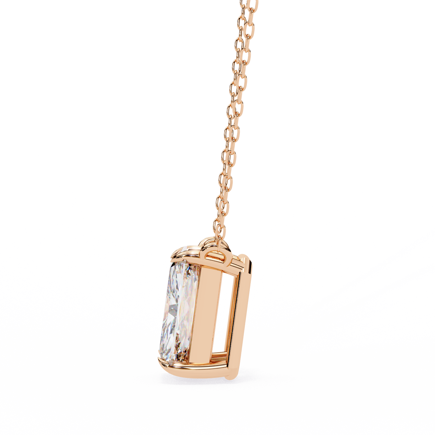 Ivy Grace Emerald Diamond Pendant