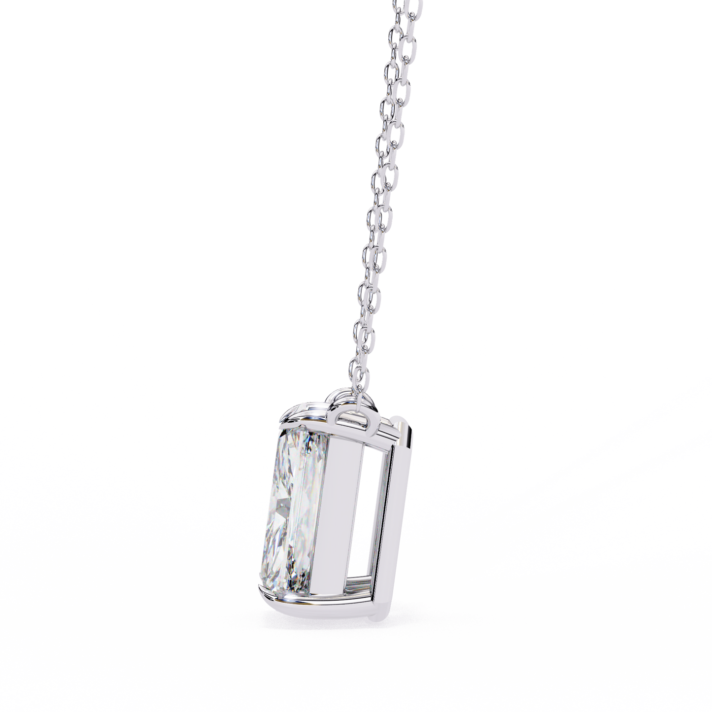 Ivy Grace Emerald Diamond Pendant