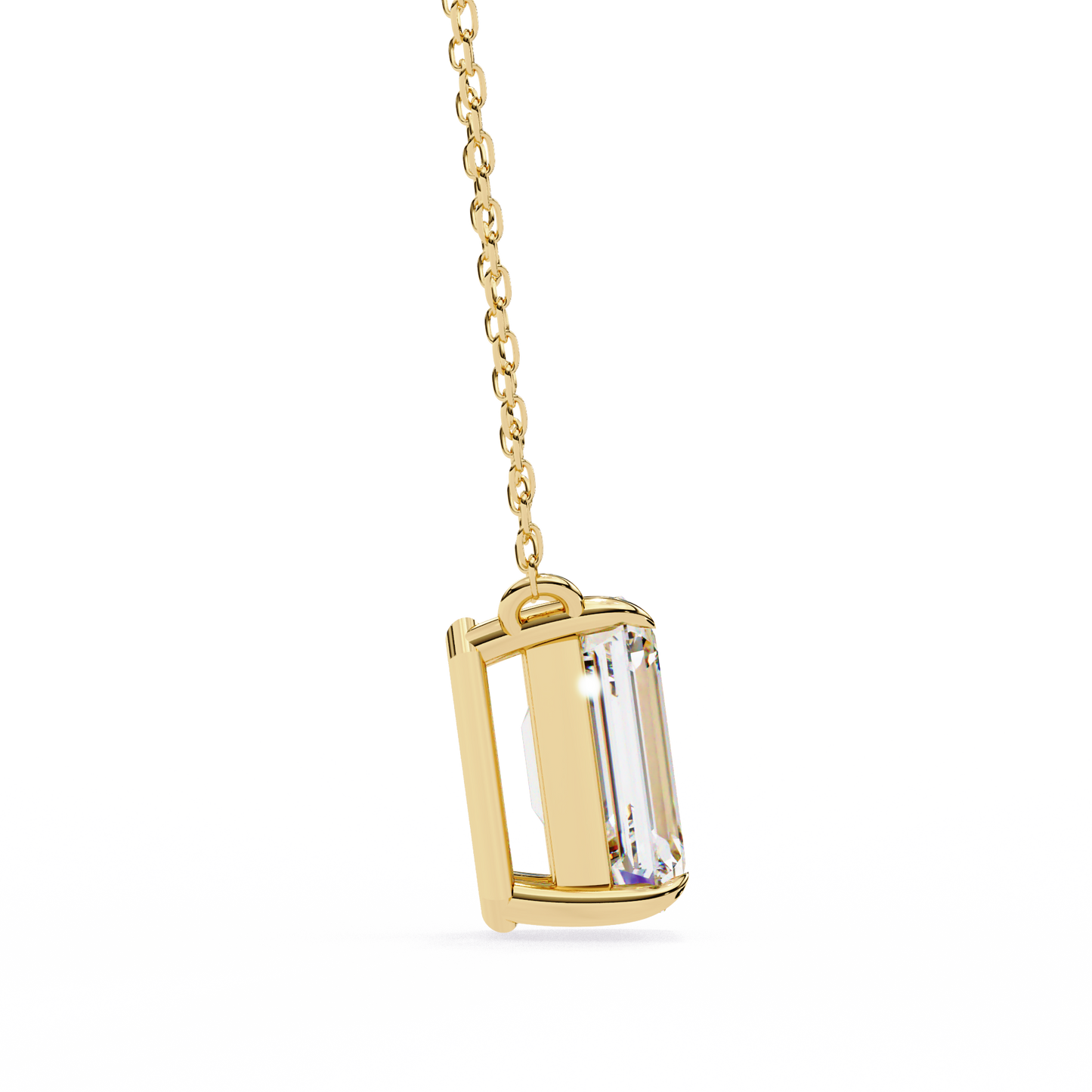 Ivy Grace Emerald Diamond Pendant