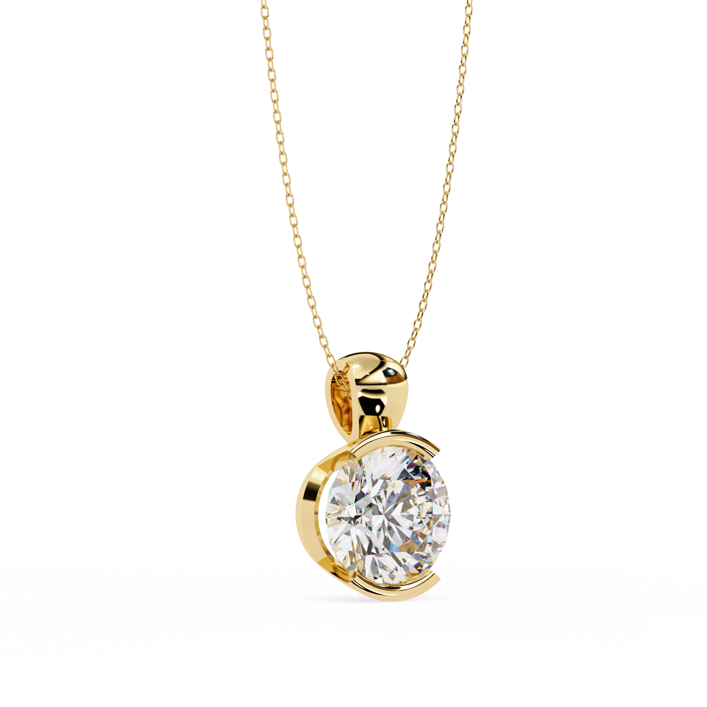 Eternal Glow Diamond Pendant (Chain Sold Separately)