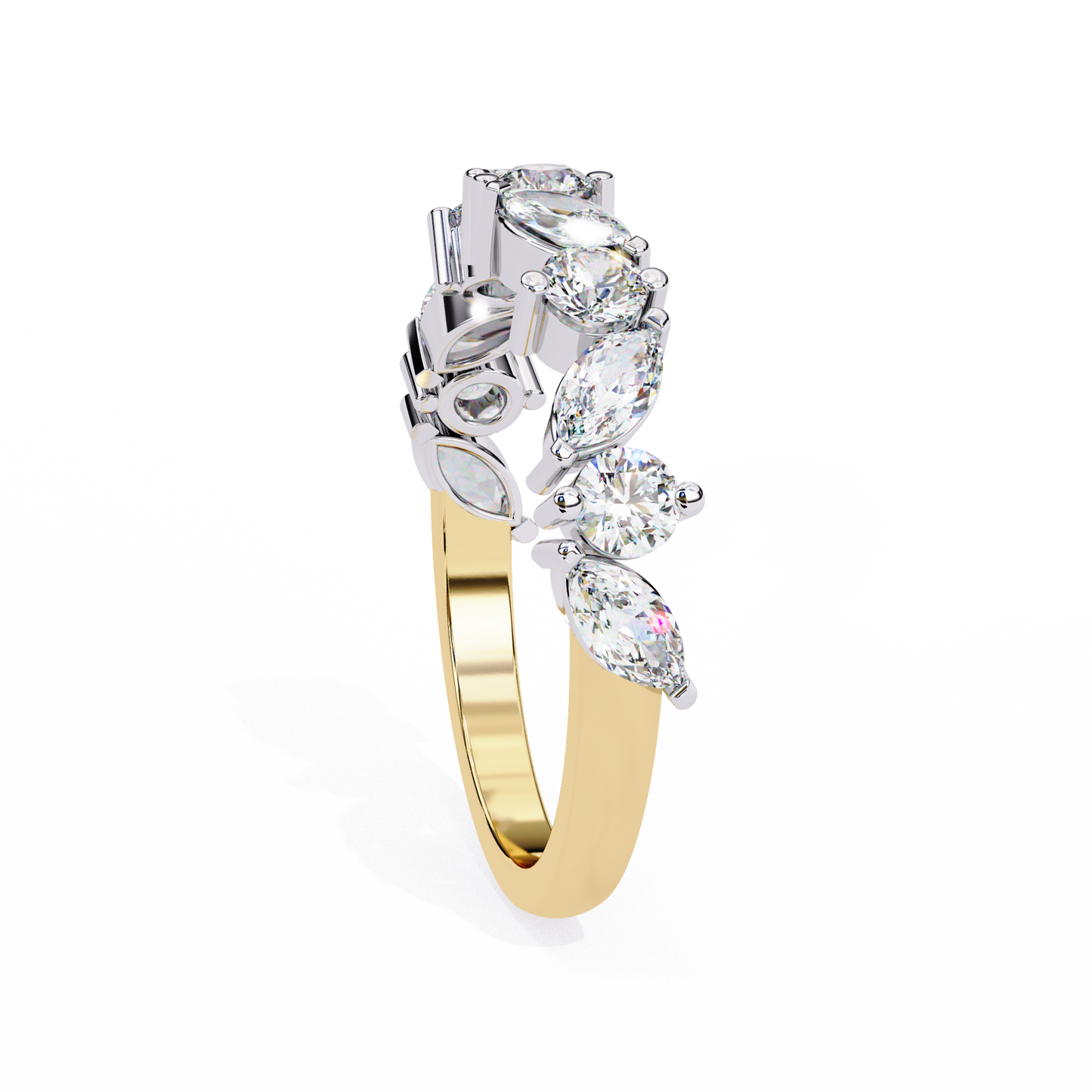 Robin (Marquise & Round) Diamond Ring