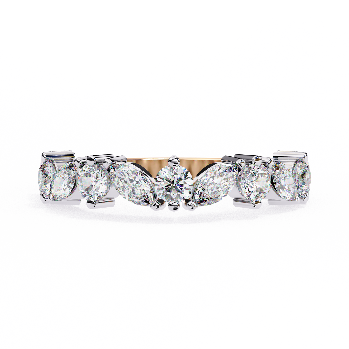 Robin (Marquise & Round) Diamond Ring