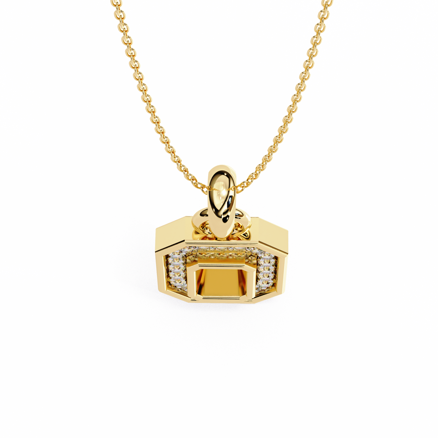 Eternal Embrace Diamond Pendant (Chain Sold Separately)