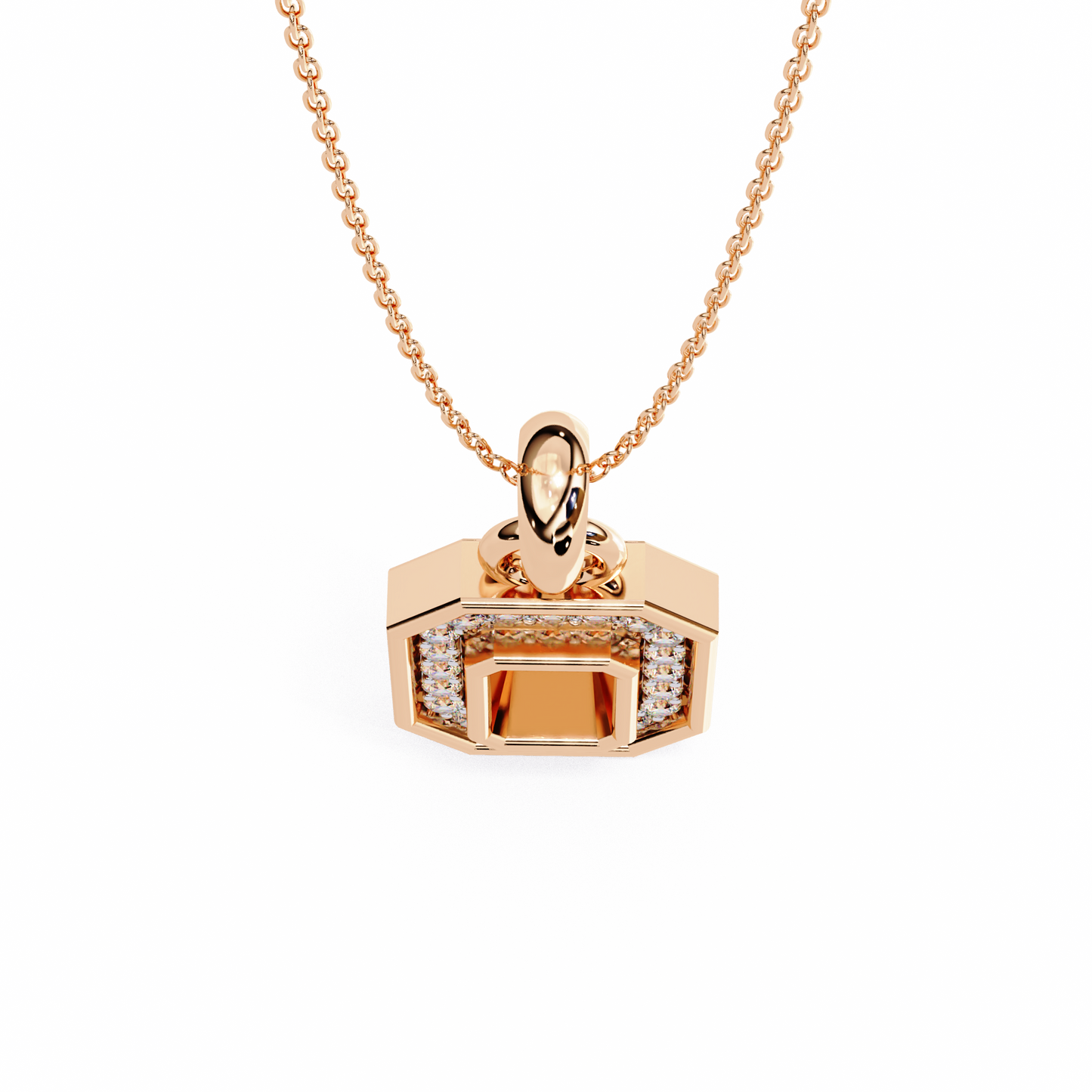 Eternal Embrace Diamond Pendant (Chain Sold Separately)