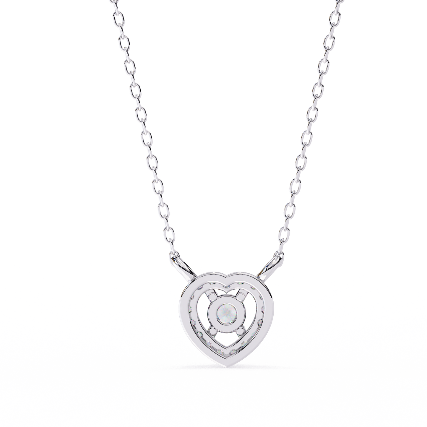 Celestial Heart Diamond Pendant