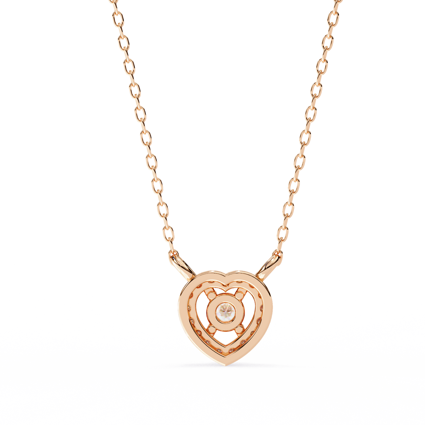 Celestial Heart Diamond Pendant