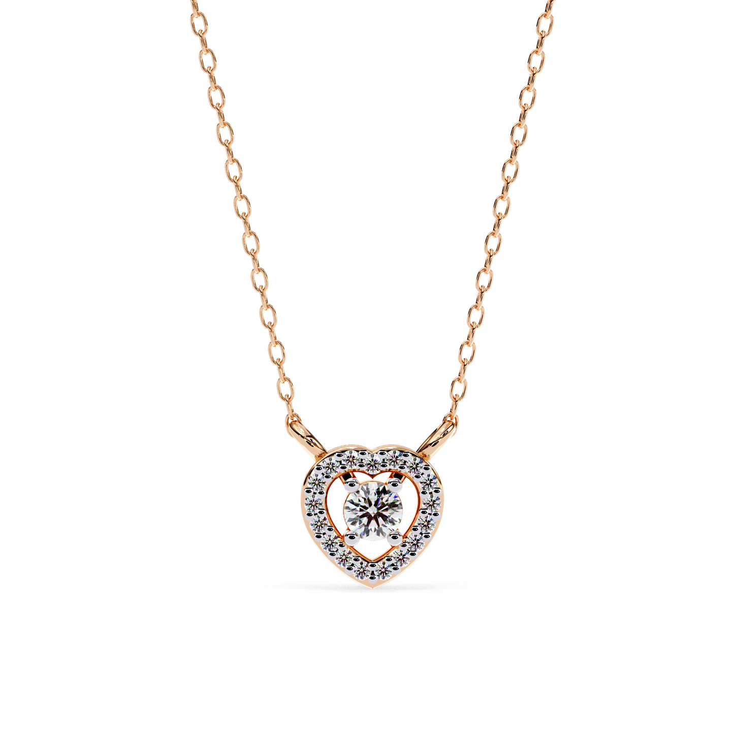Celestial Heart Diamond Pendant