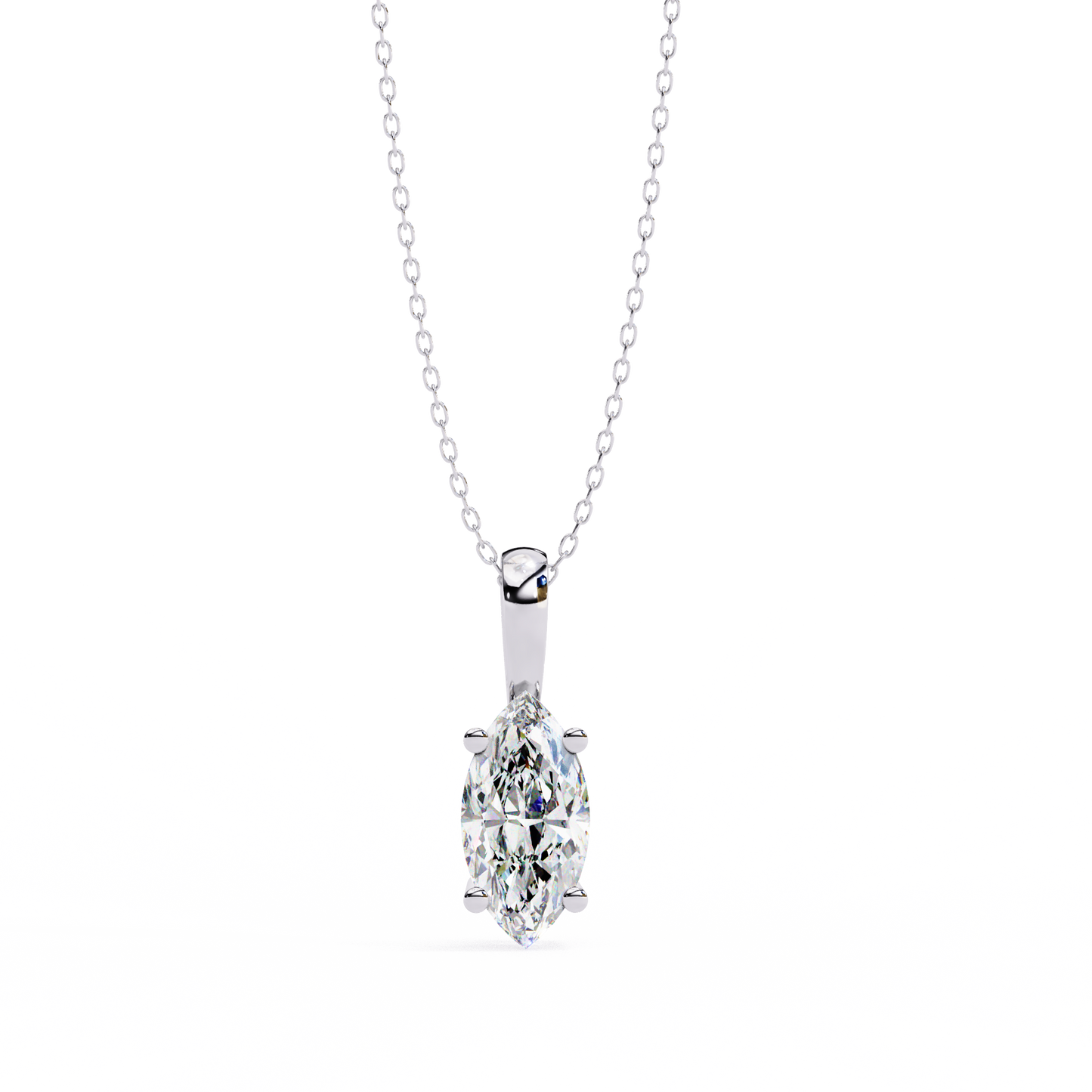 Ivy Marquise Diamond Pendant (Chain Sold Separately)