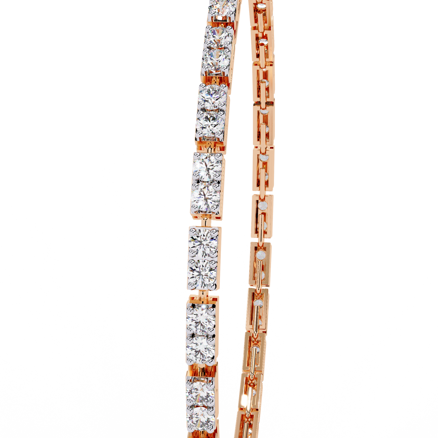 Charmara Round Diamond Bracelet