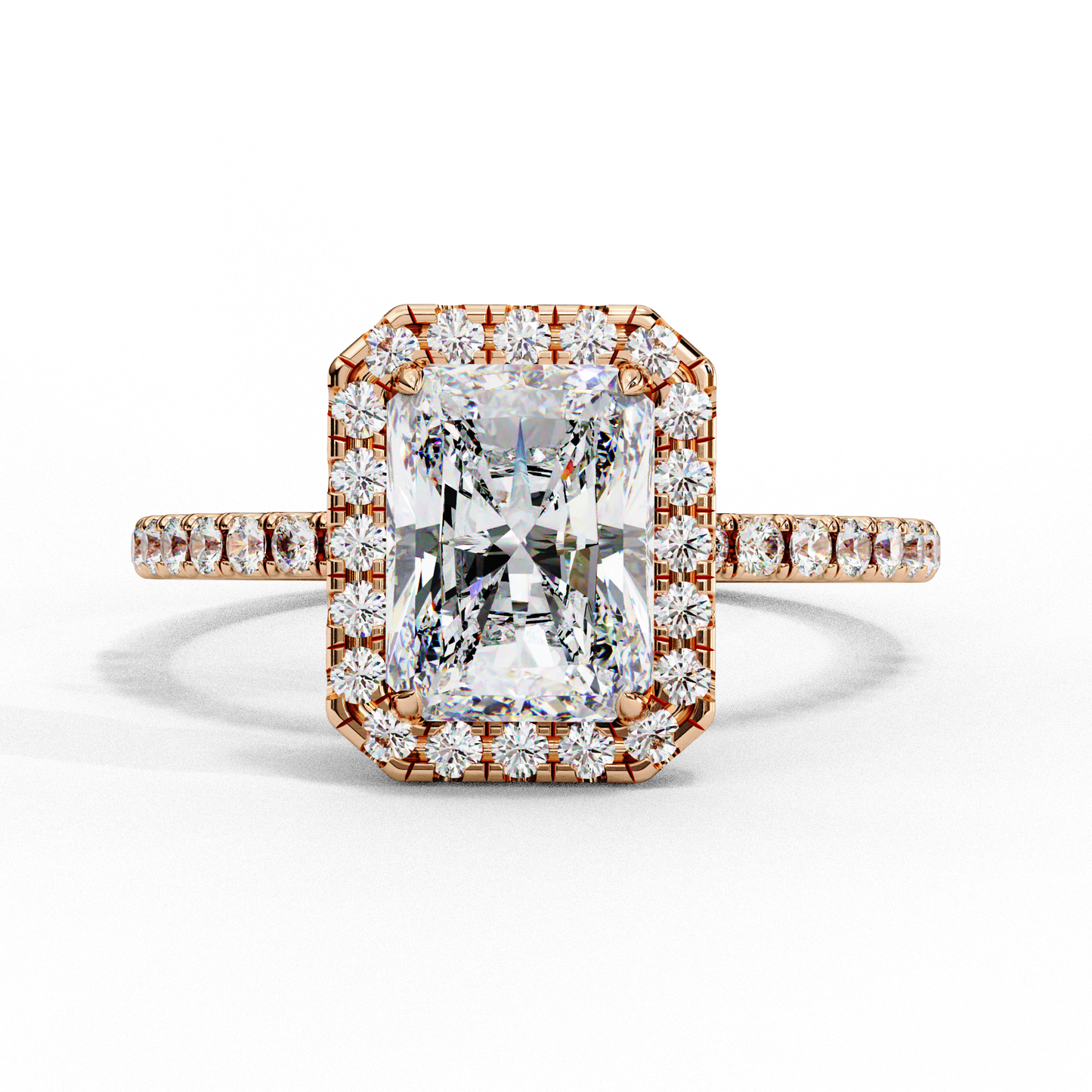 Valentina Radiant Diamond Ring