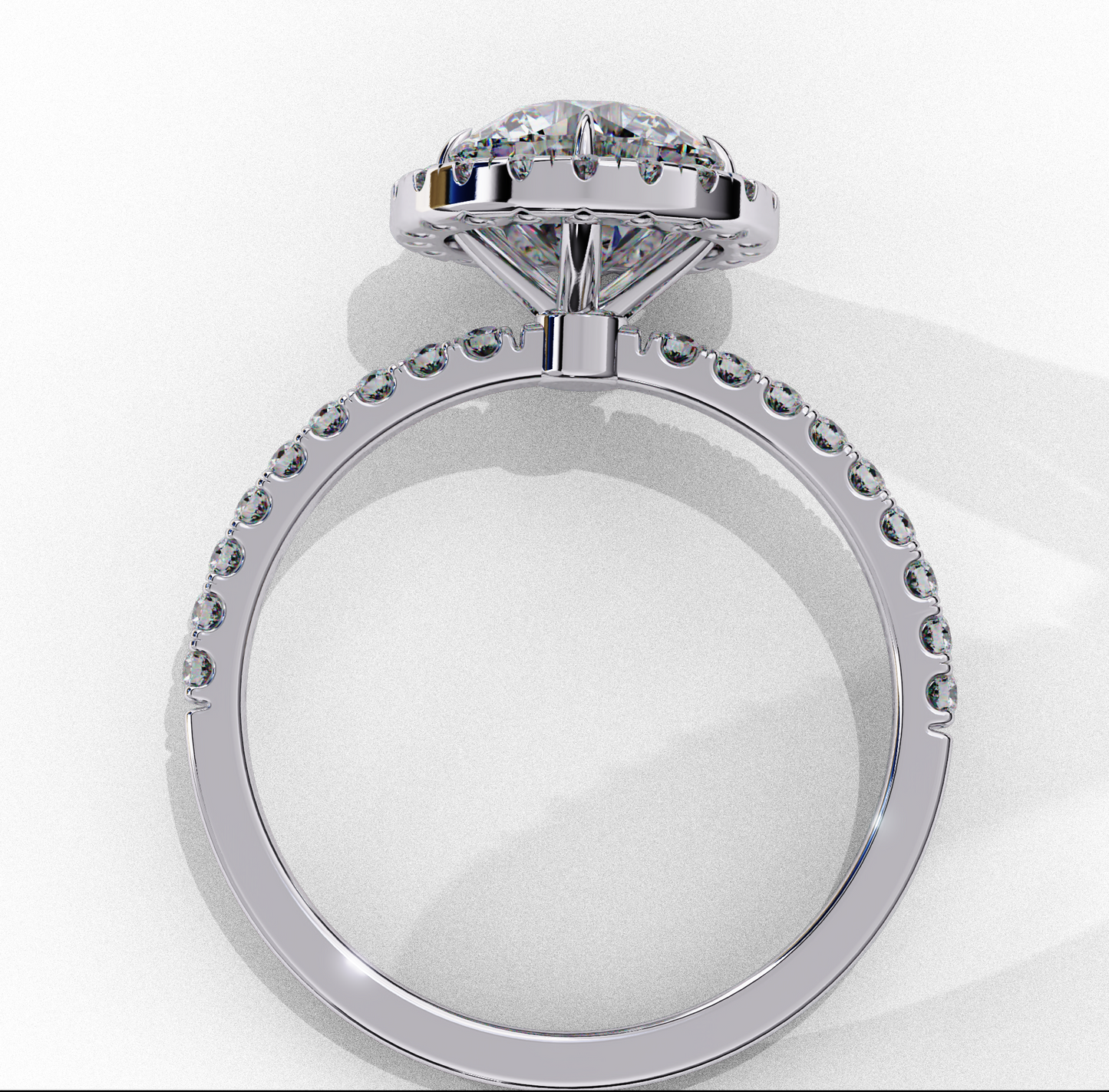 Valentina Round Diamond Ring