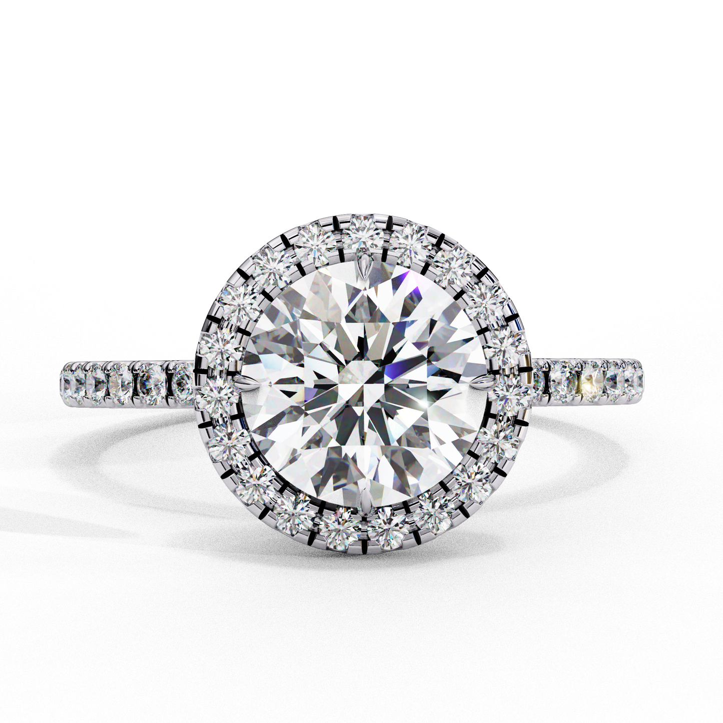Valentina Round Diamond Ring