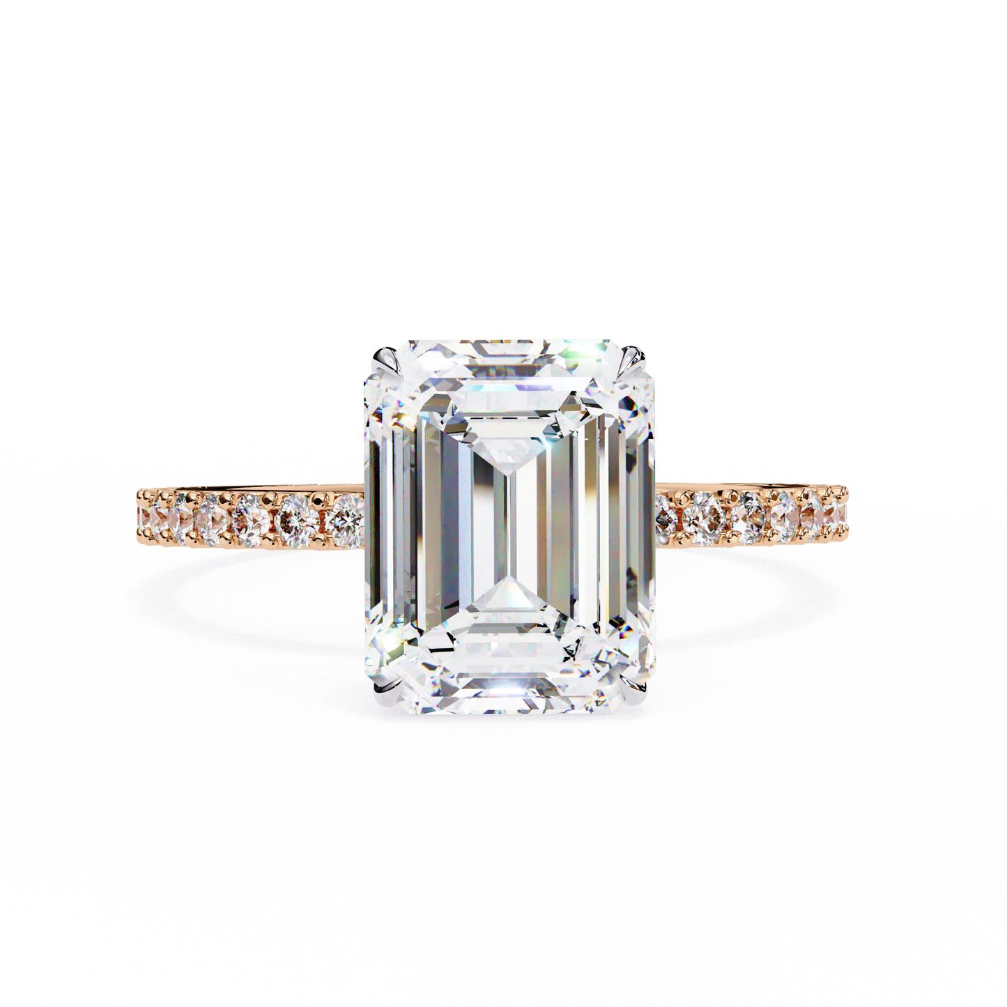 Paradise Emerald Diamond Ring