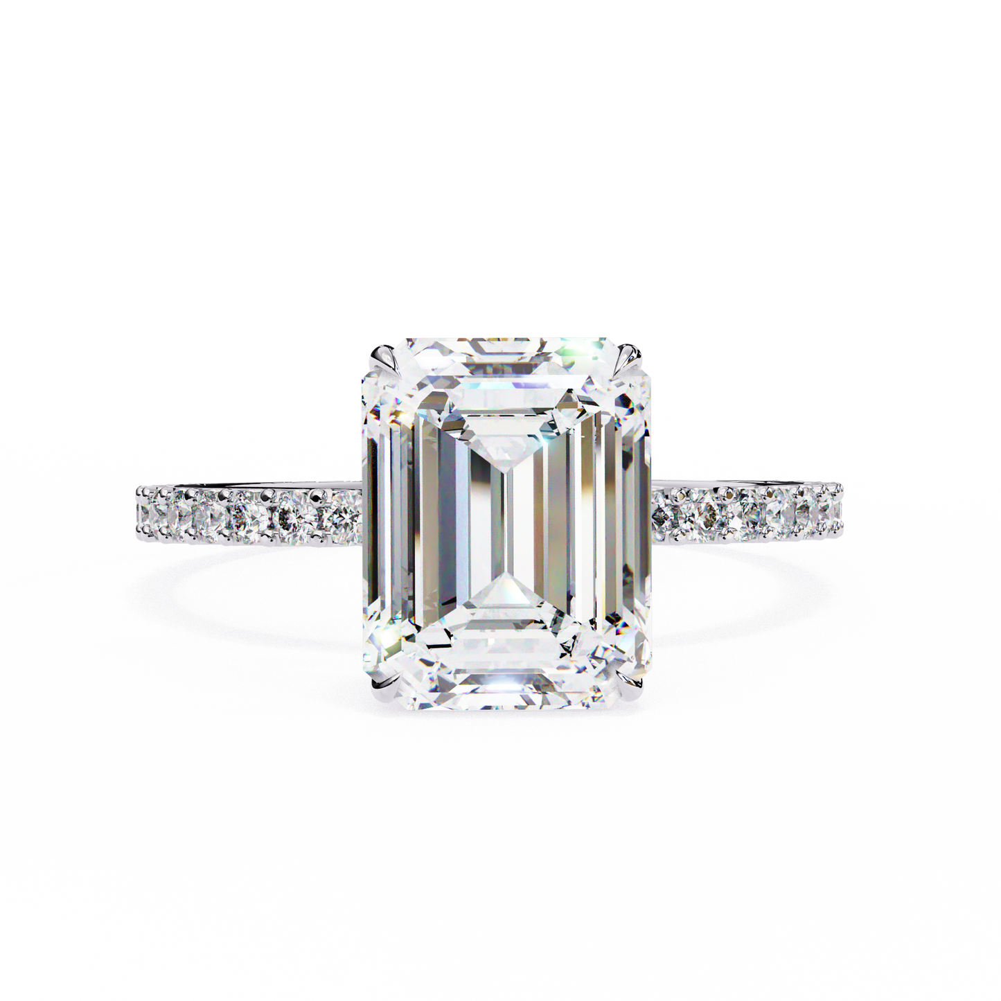 Paradise Emerald Diamond Ring