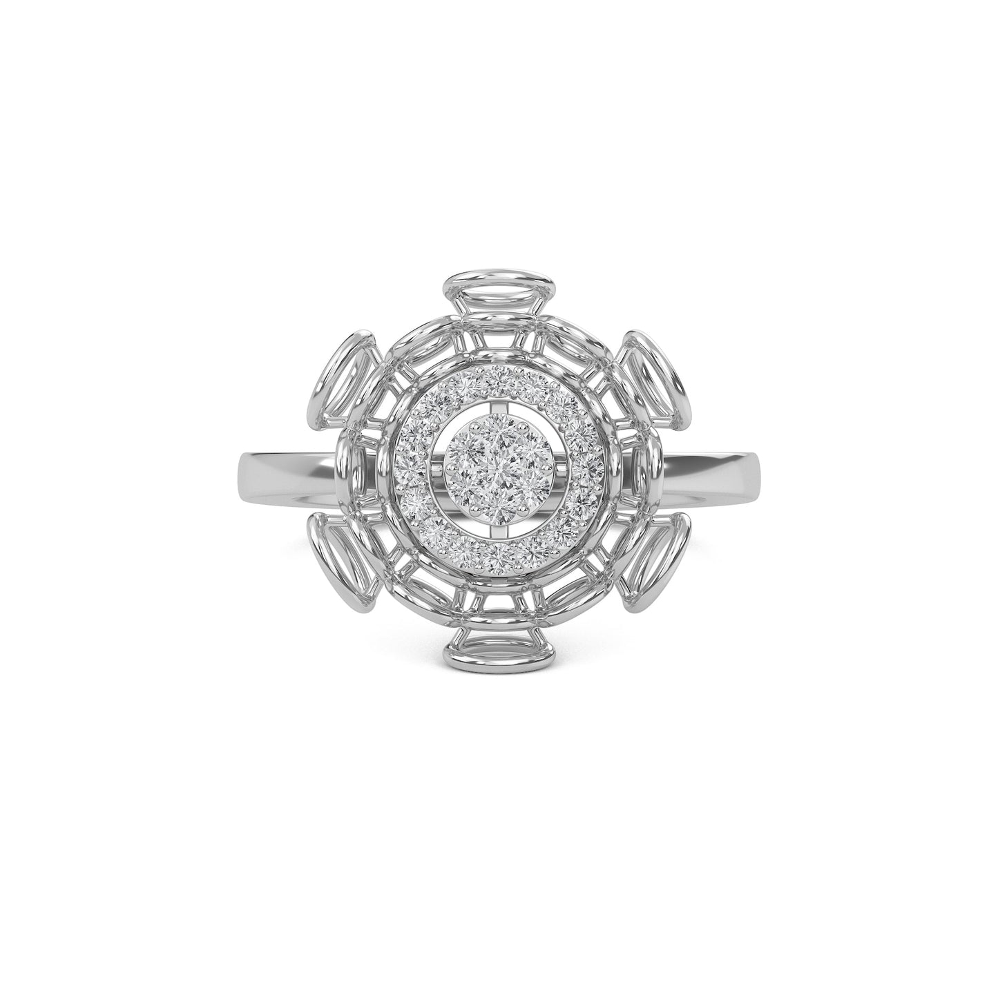 Saturn Diamond Ring