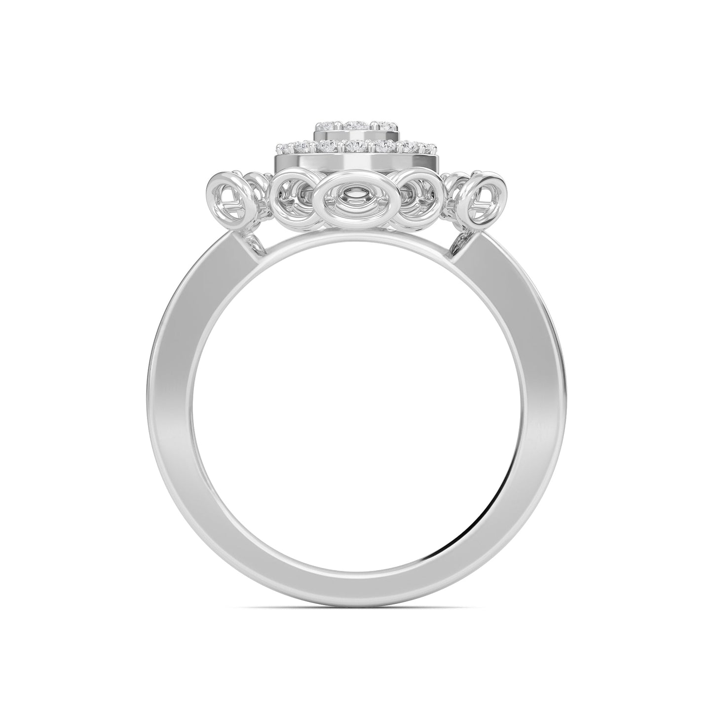 Saturn Diamond Ring
