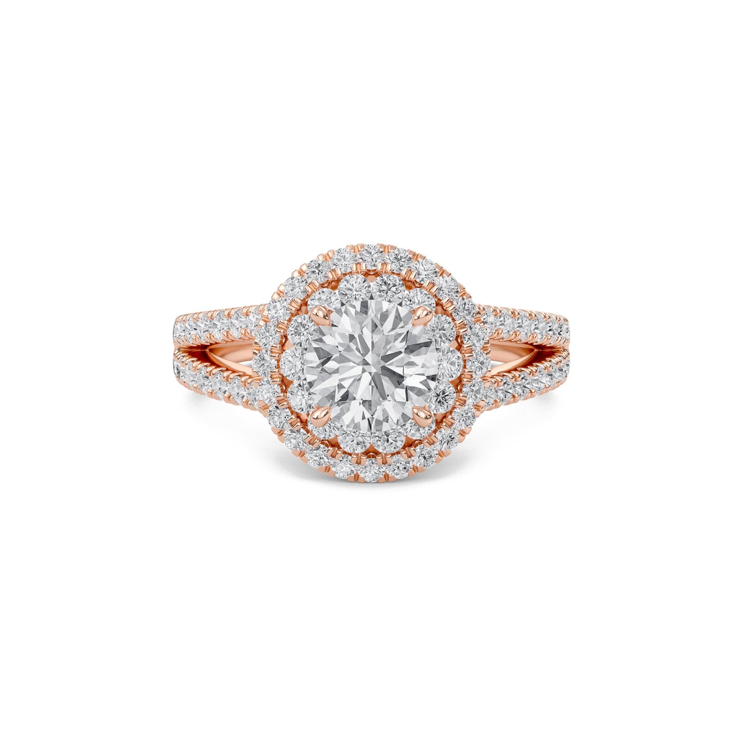 Aura Round Diamond Ring