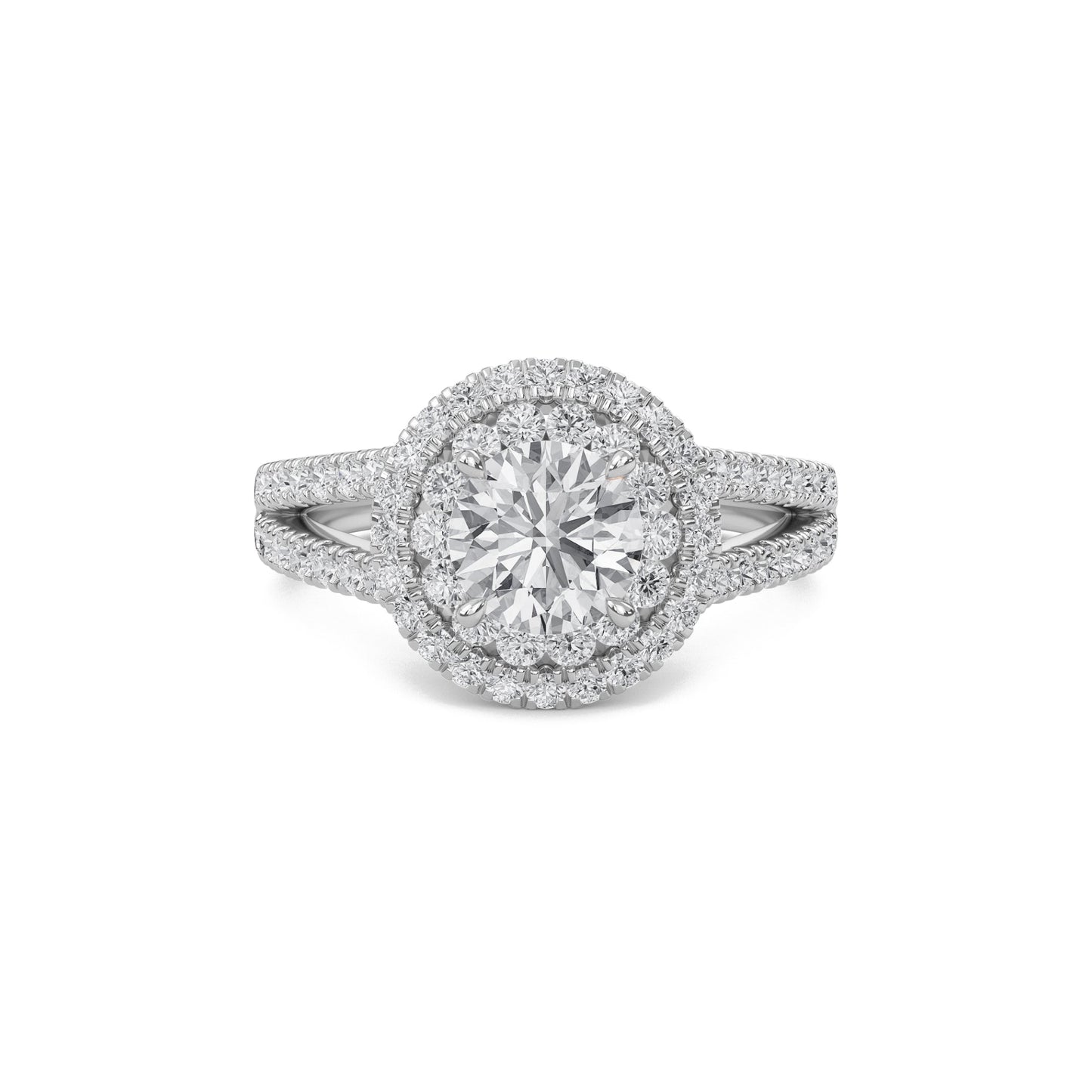 Aura Round Diamond Ring