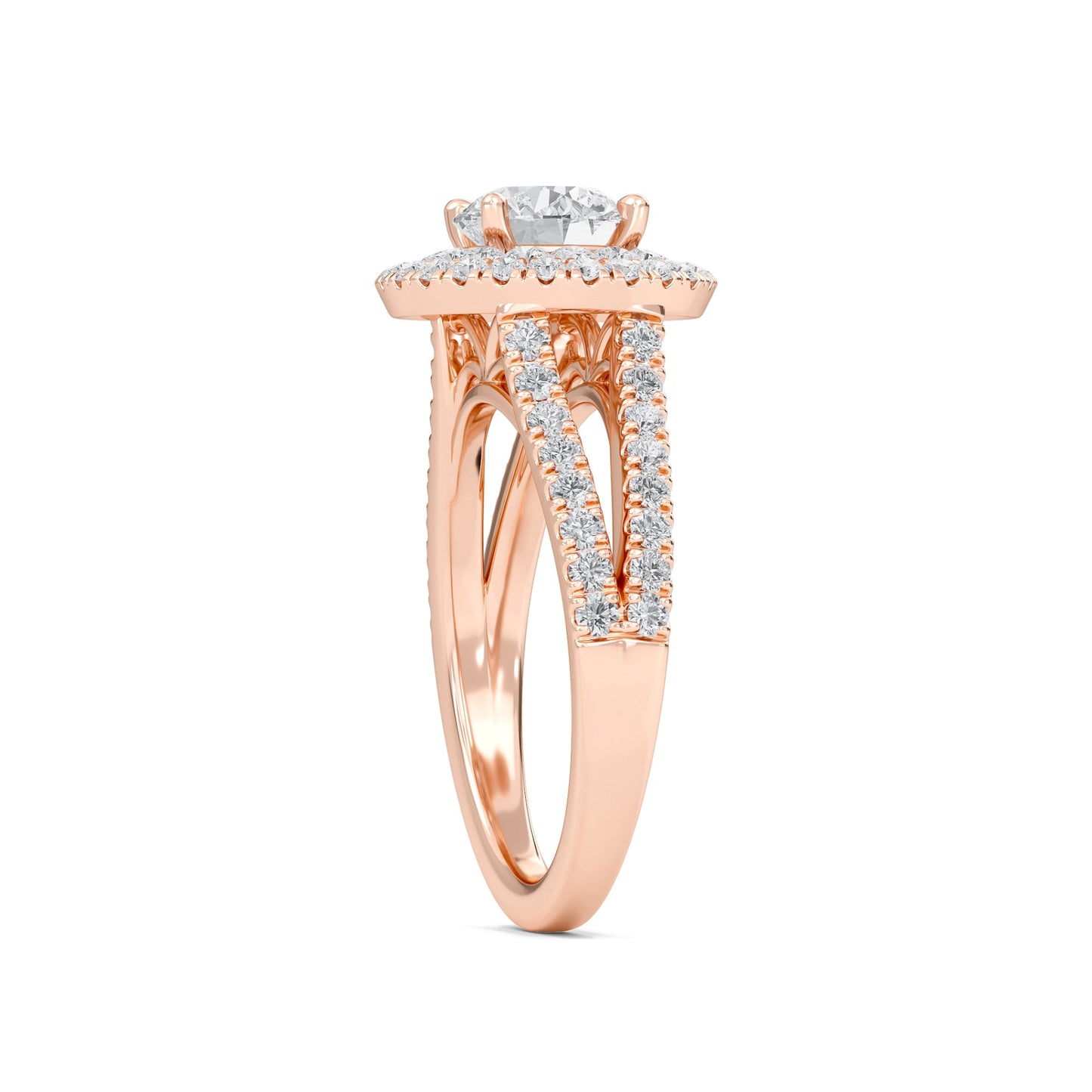 Aura Round Diamond Ring