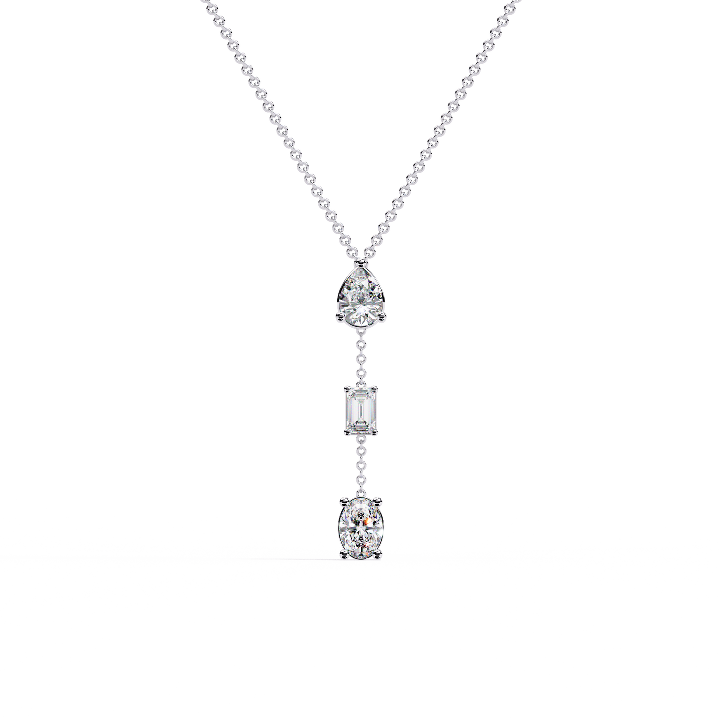 Thistle Diamond Necklace