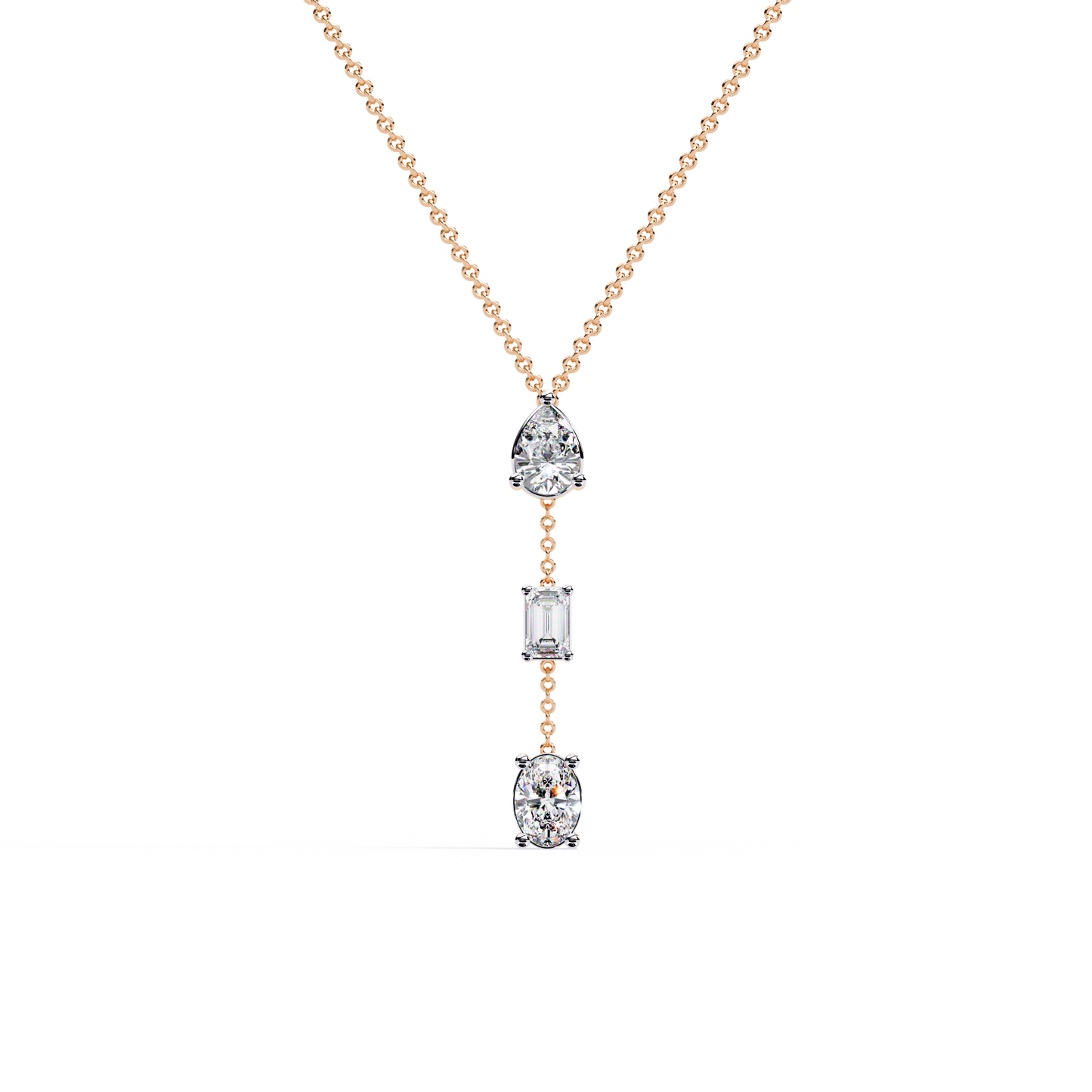 Thistle Diamond Necklace