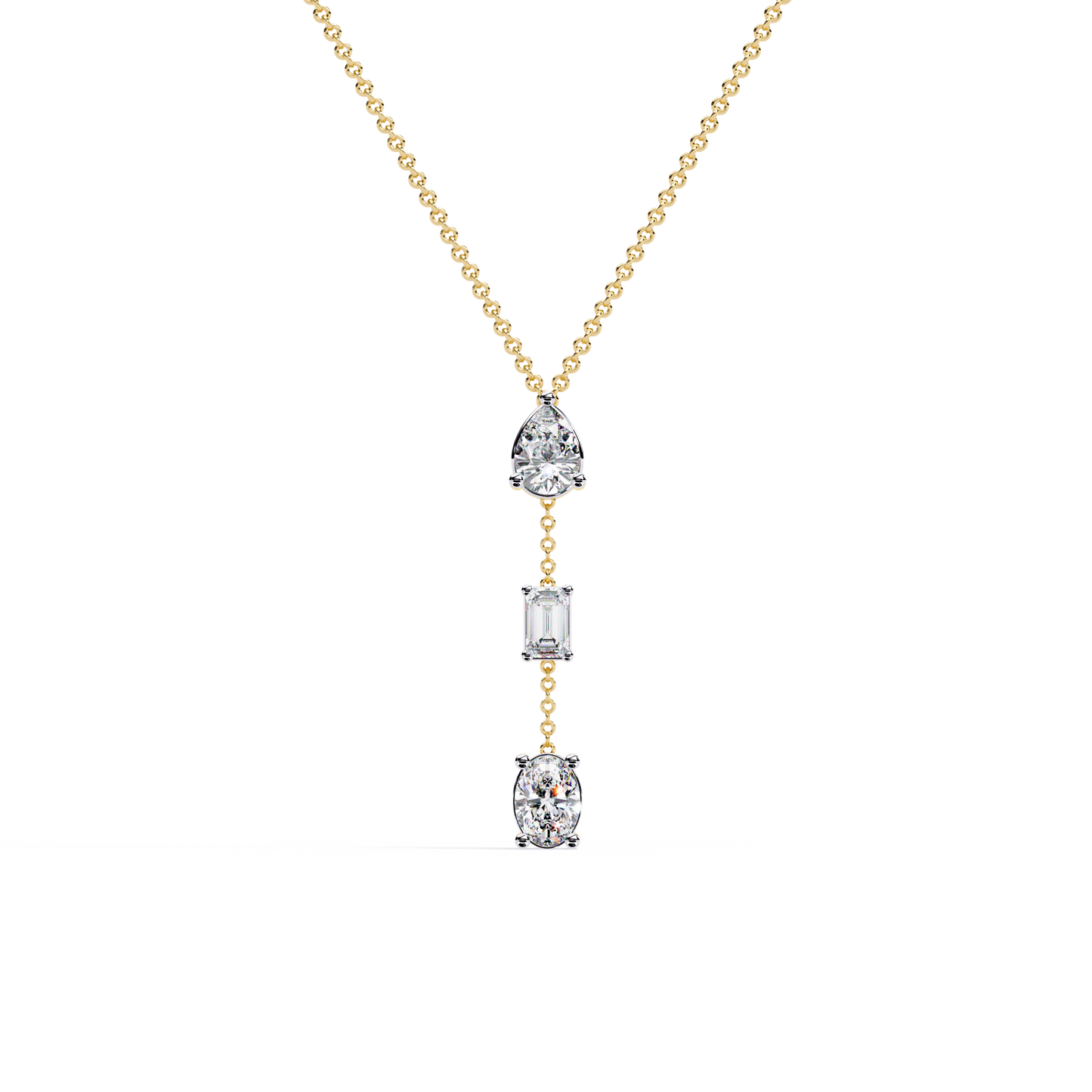 Thistle Diamond Necklace