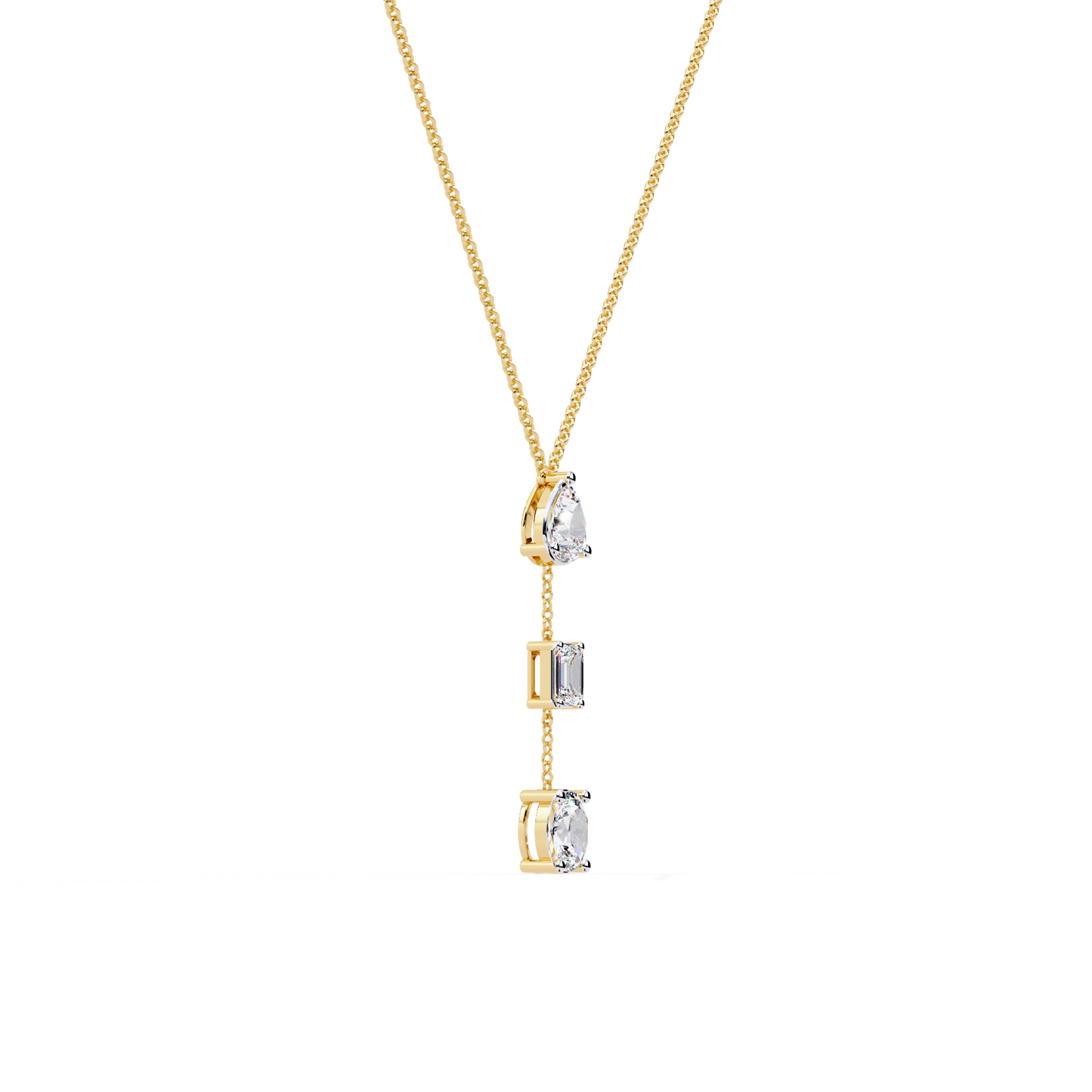 Thistle Diamond Necklace