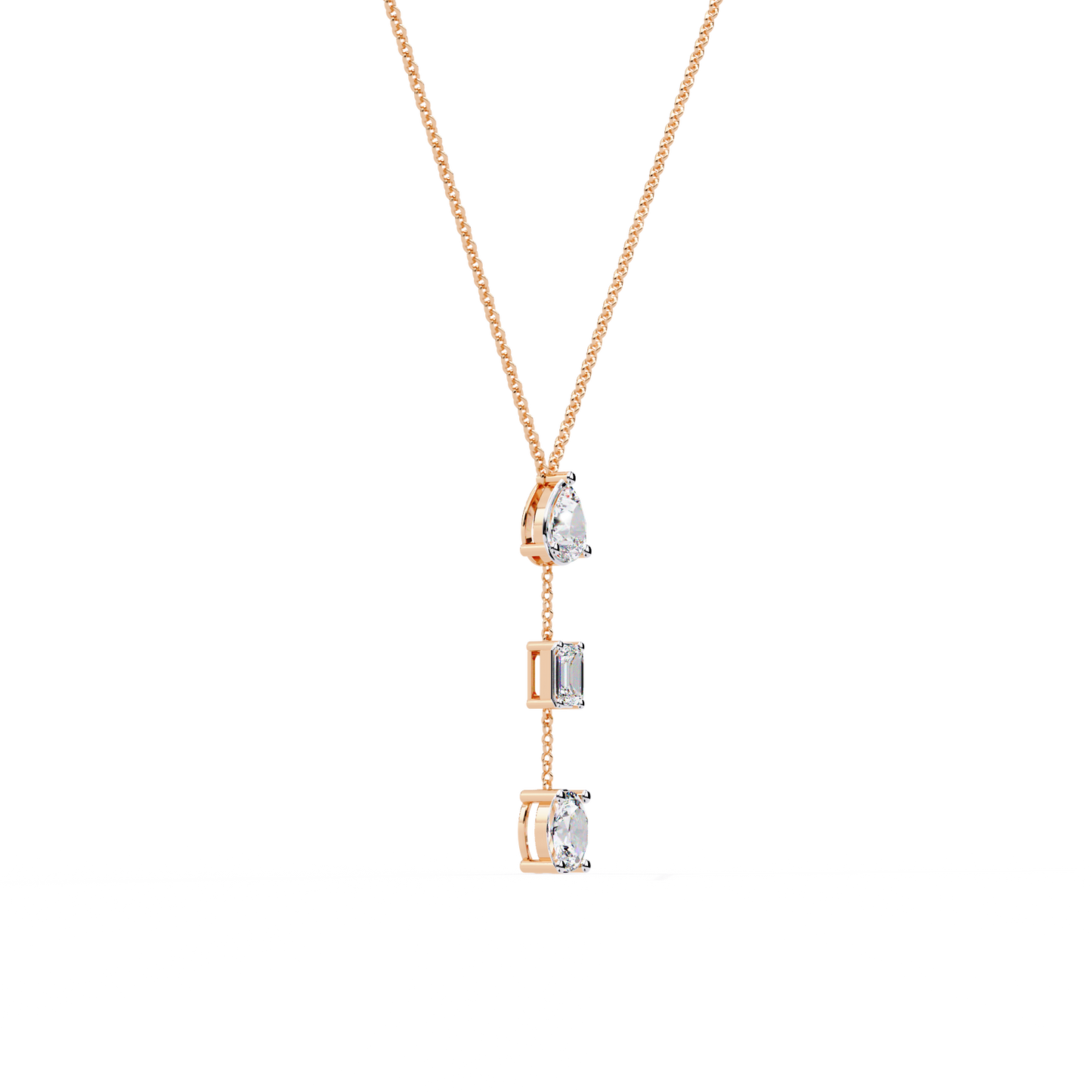Thistle Diamond Necklace