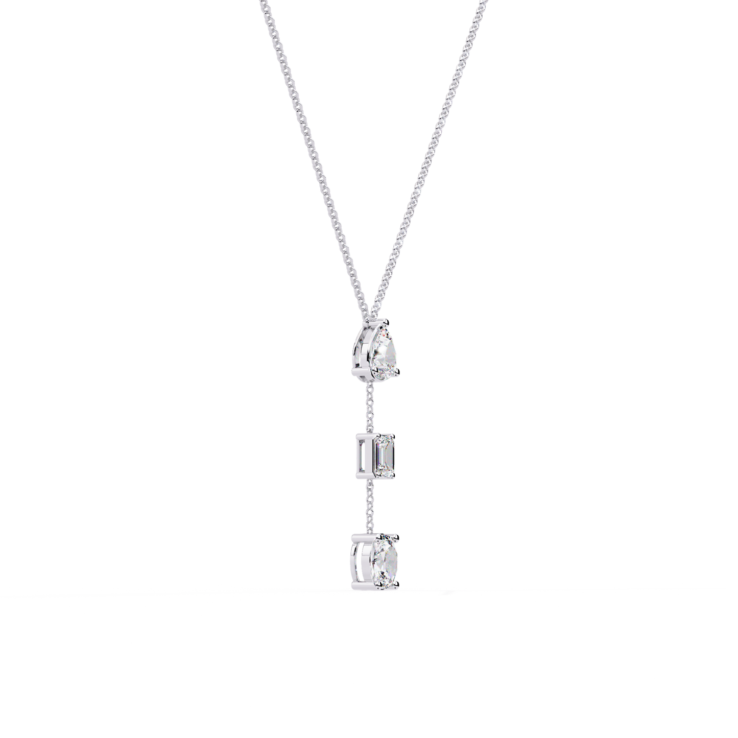 Thistle Diamond Necklace