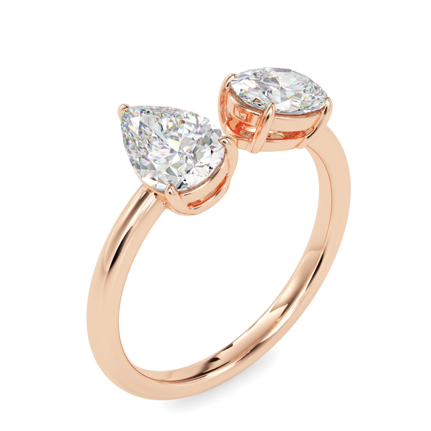 The Kylie Ring aka Toi et Moi Diamond Ring