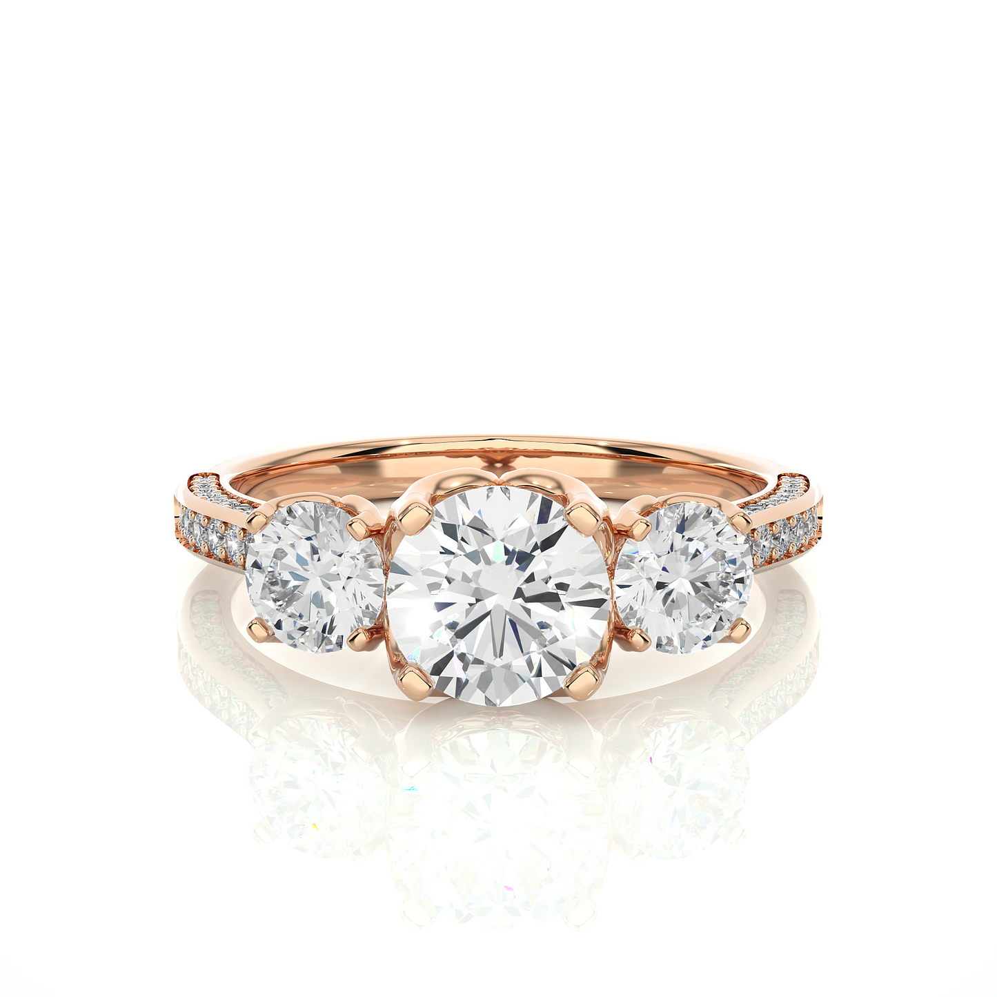Heritage Glow Round Diamond Ring