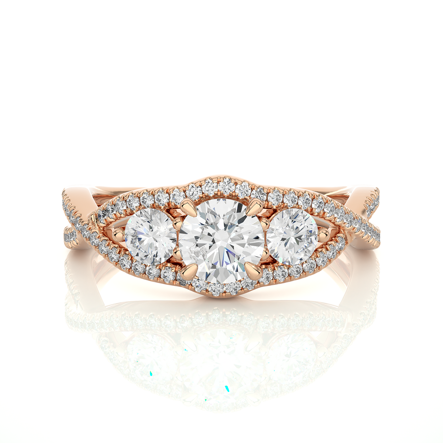 Skyla Round Diamond Ring