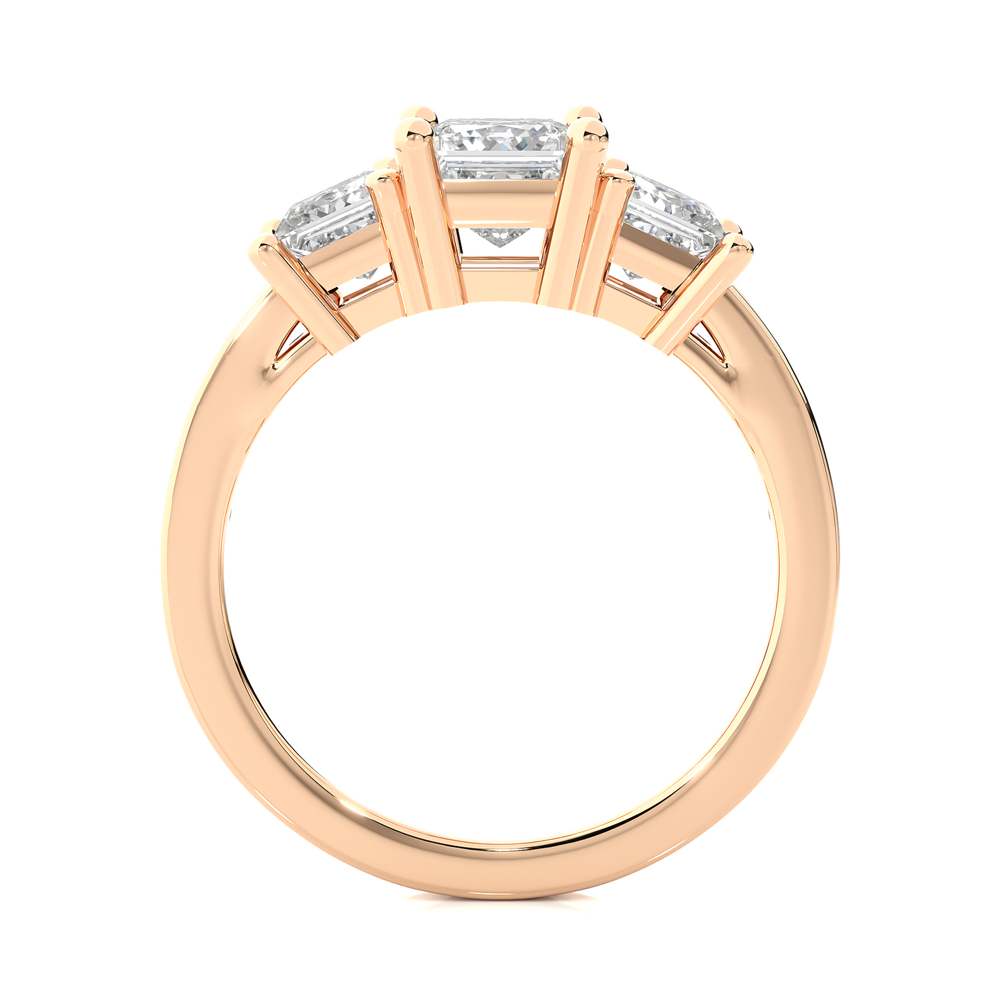 Trio Princess Diamond Ring