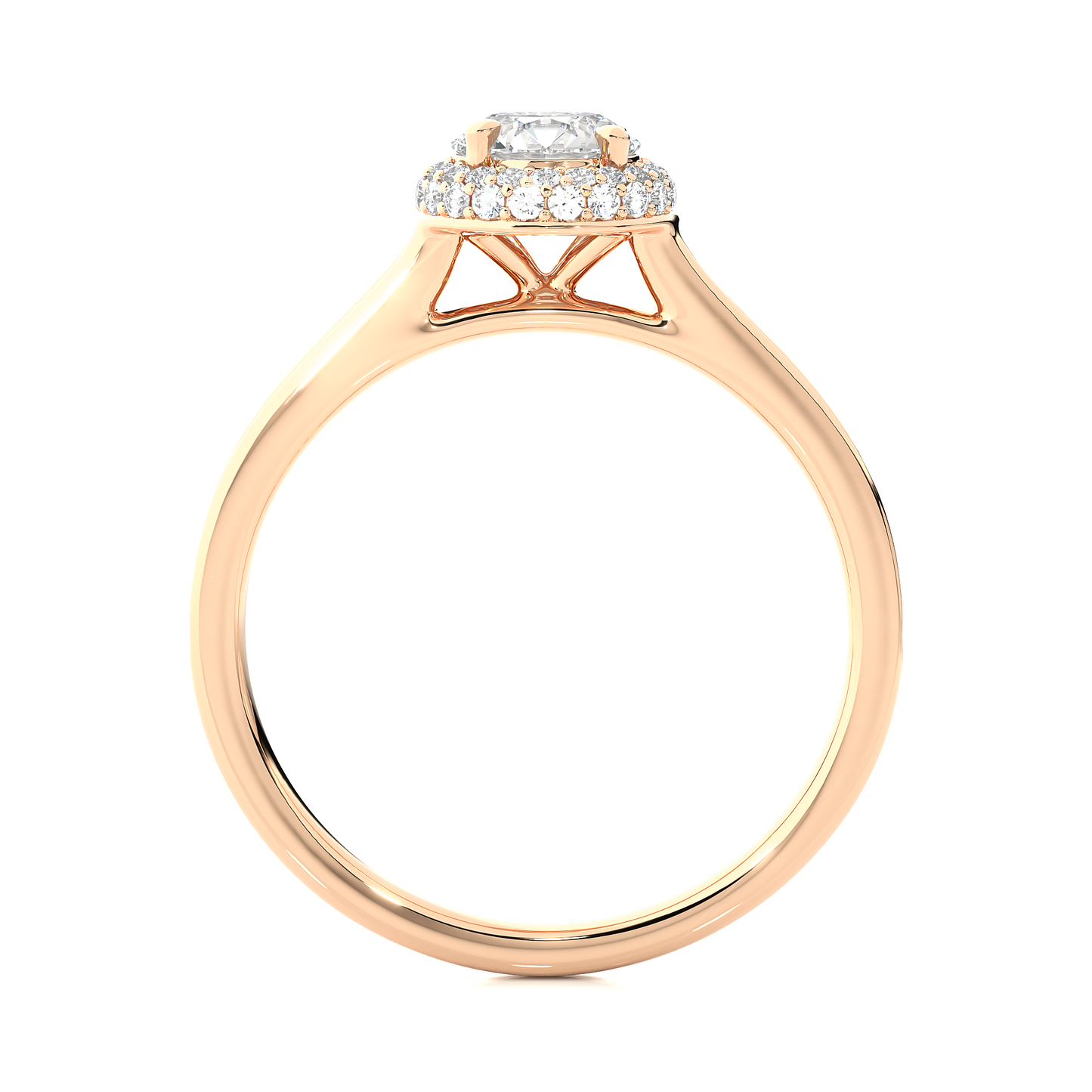 Sovereign Round Diamond Ring
