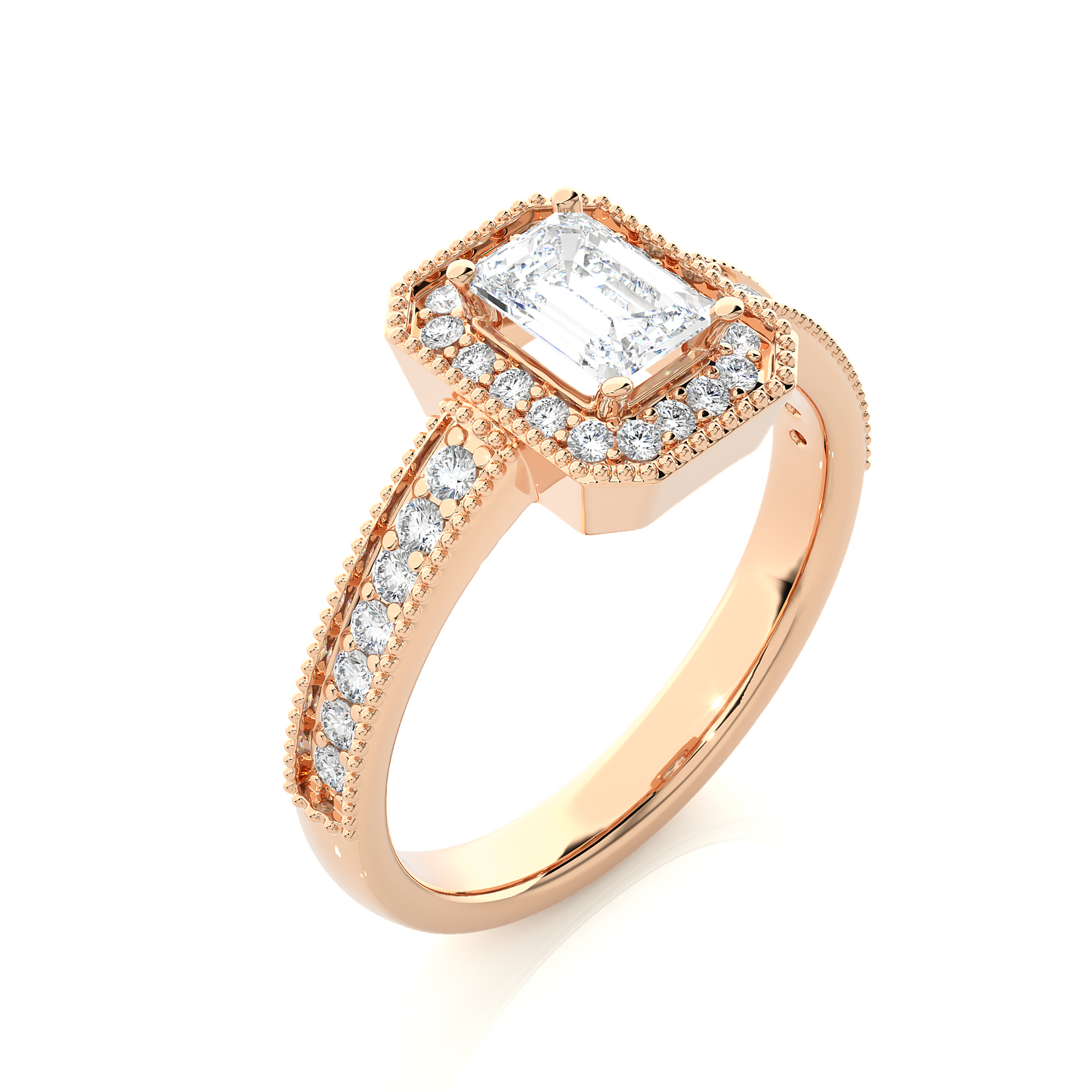 Victorian Emerald Diamond Ring