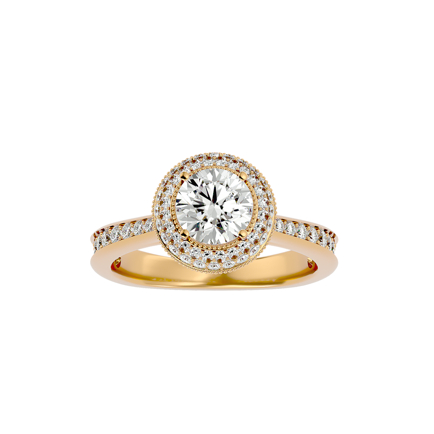 Radiant Majesty Diamond Ring