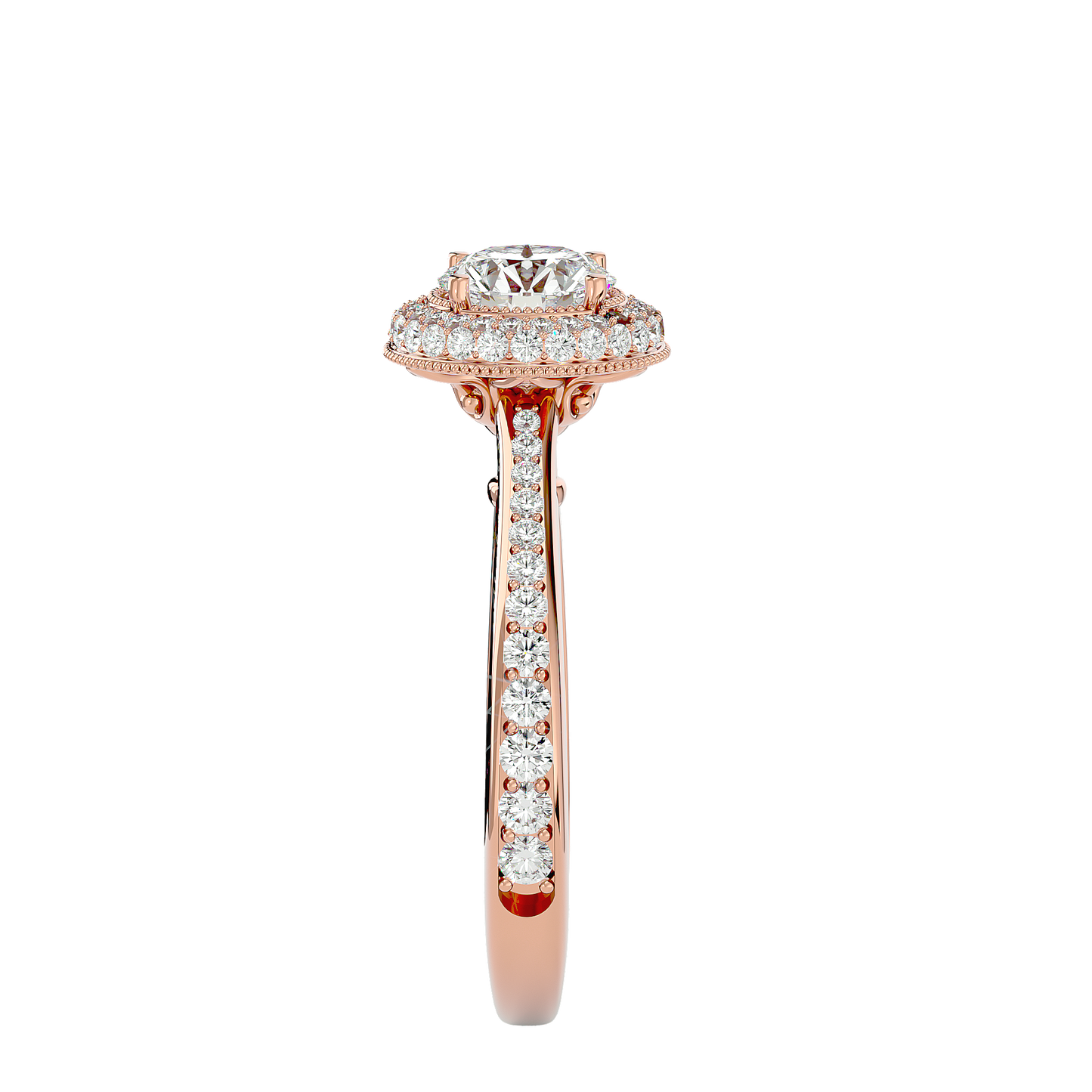 Radiant Majesty Diamond Ring