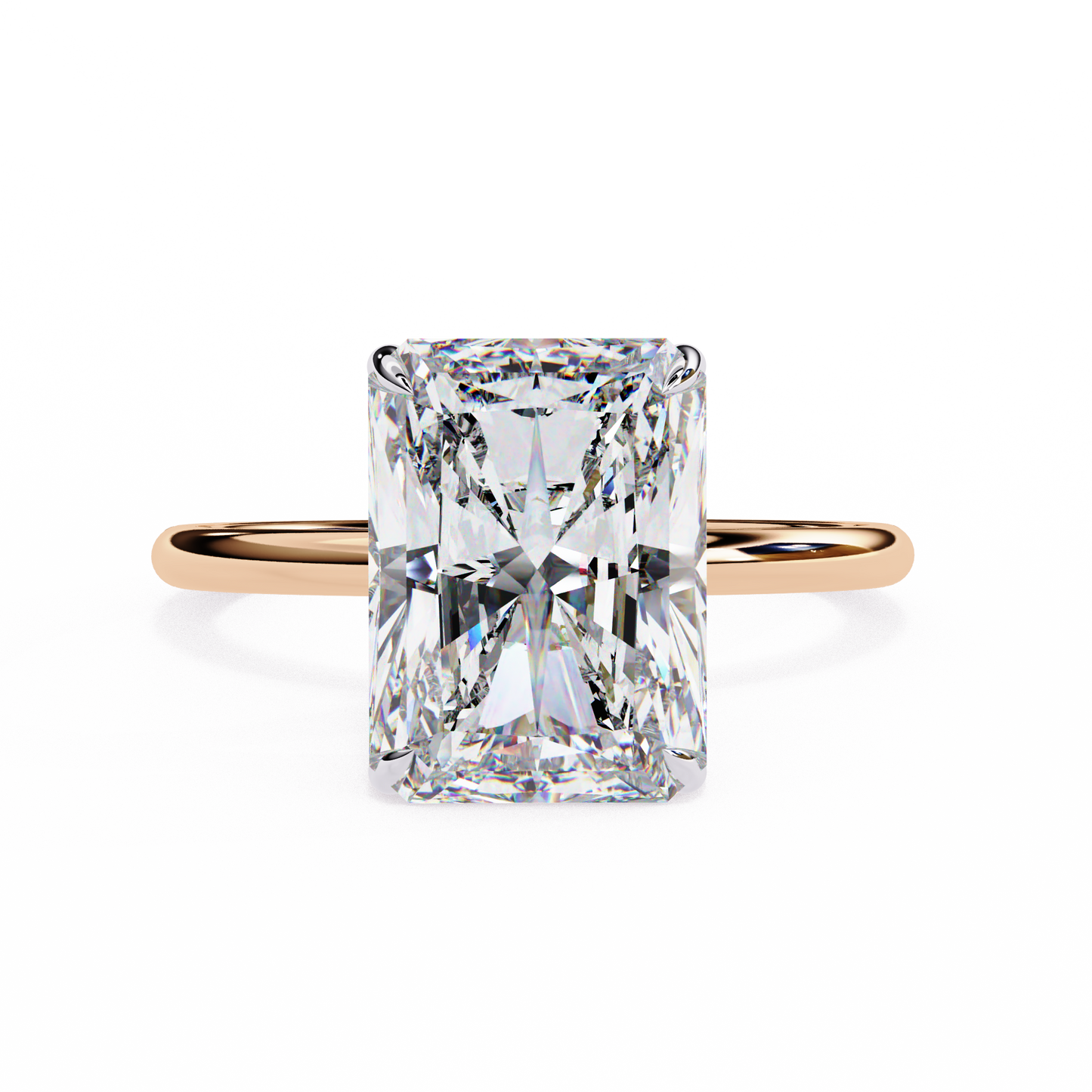 Moonlit Raidant Diamond Ring