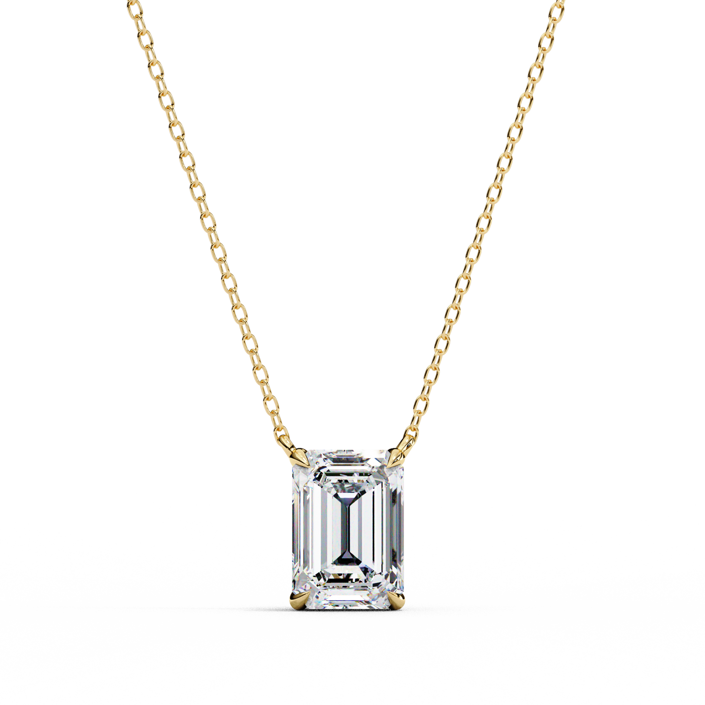 Ivy Grace Emerald Diamond Pendant