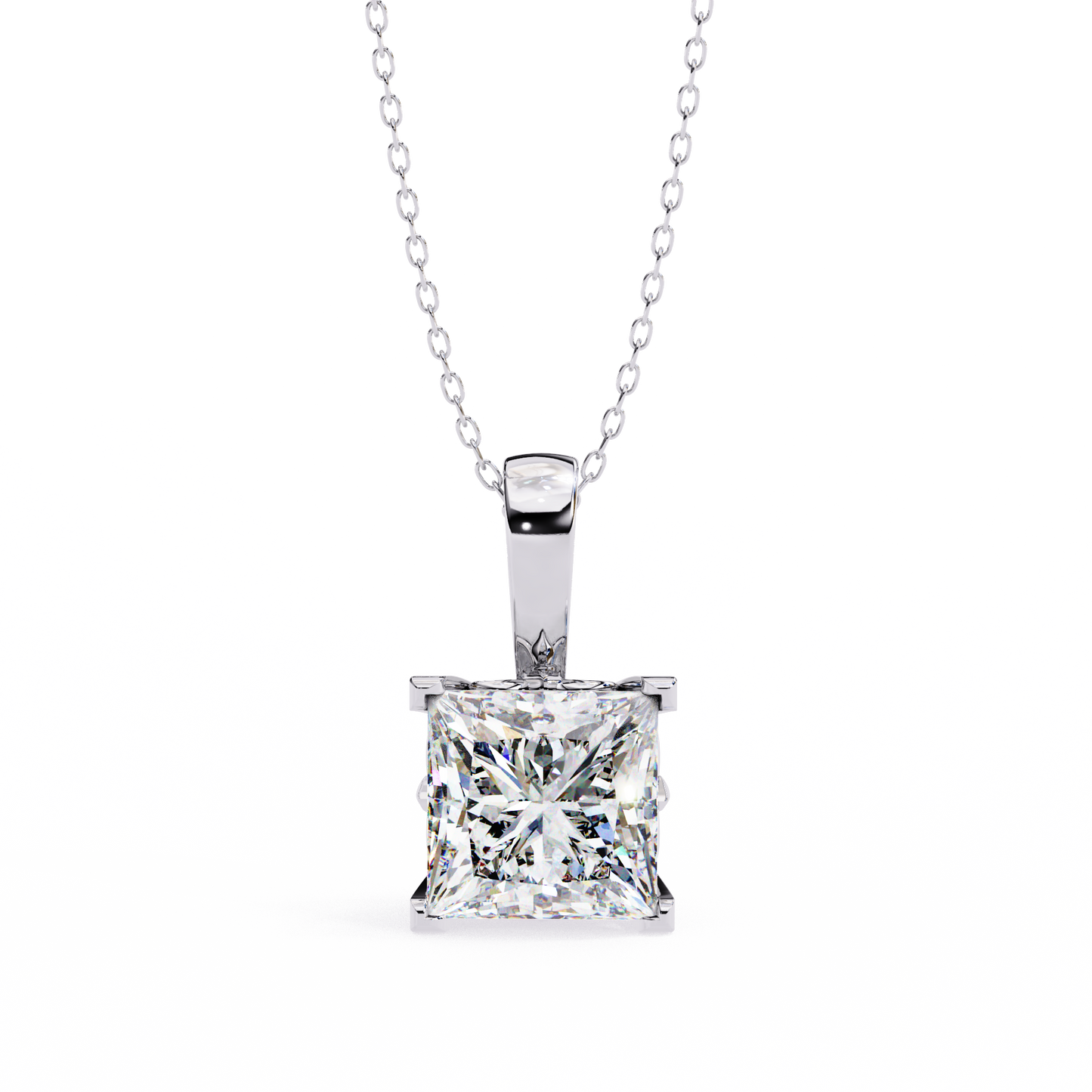 Ivy Princess Diamond Pendant (Chain Sold Separately)