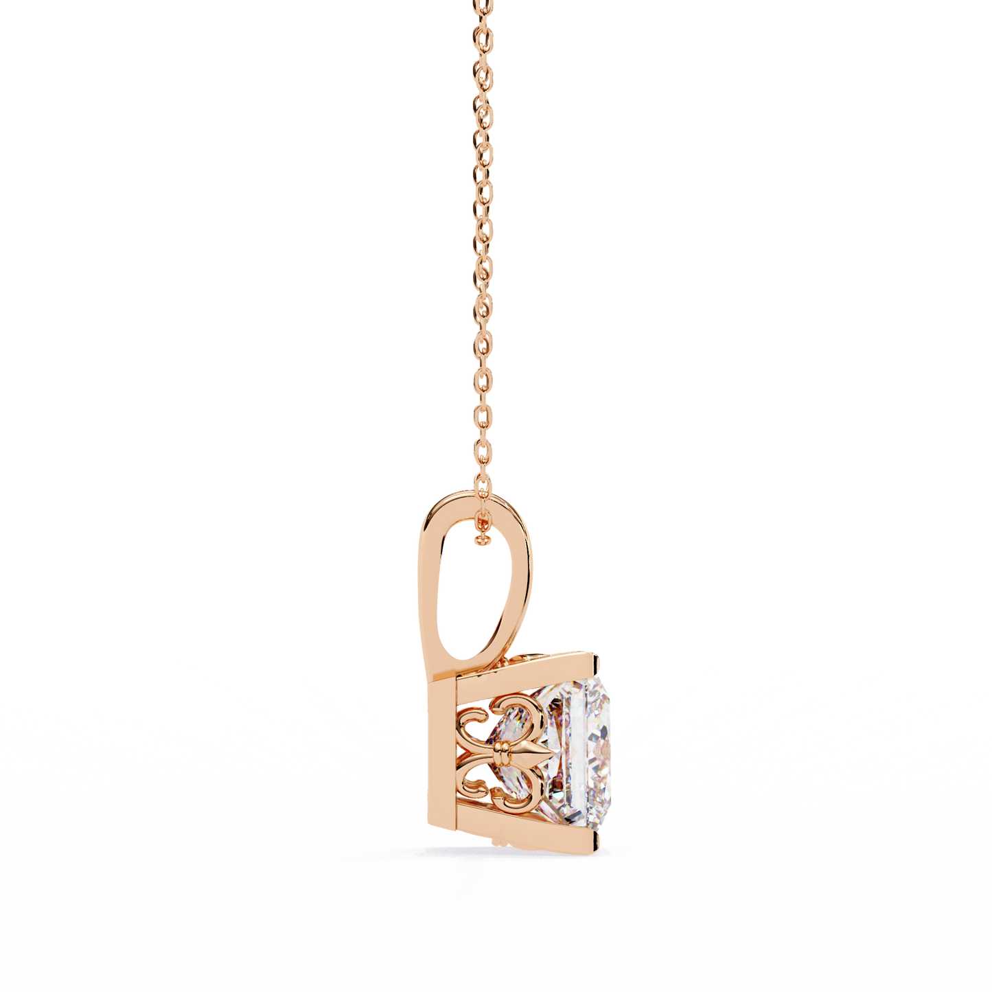 Ivy Princess Diamond Pendant (Chain Sold Separately)
