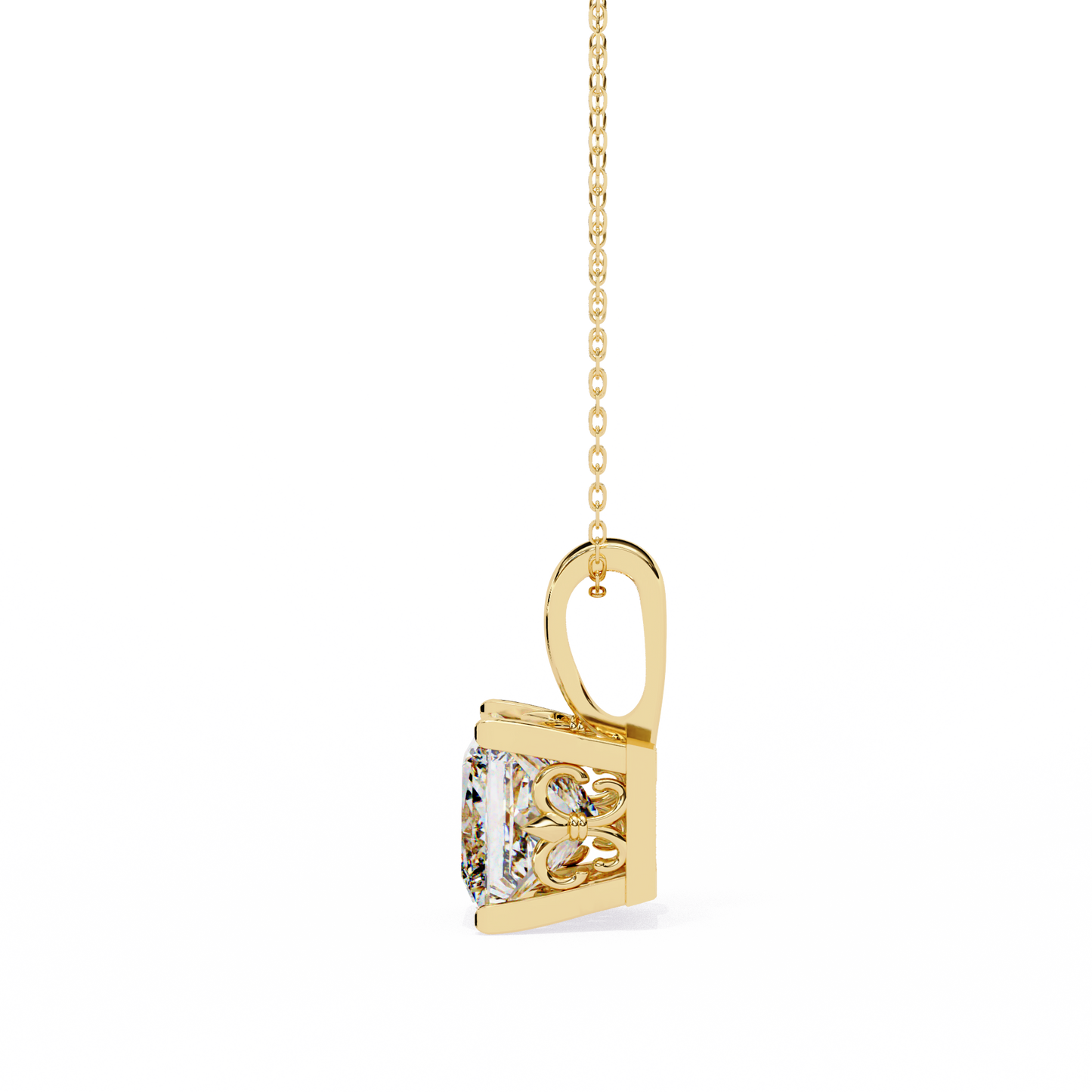 Ivy Princess Diamond Pendant (Chain Sold Separately)
