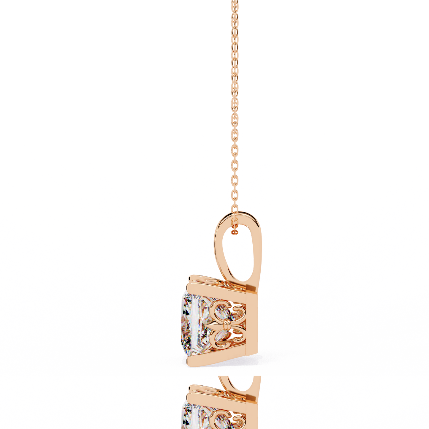 Ivy Princess Diamond Pendant (Chain Sold Separately)