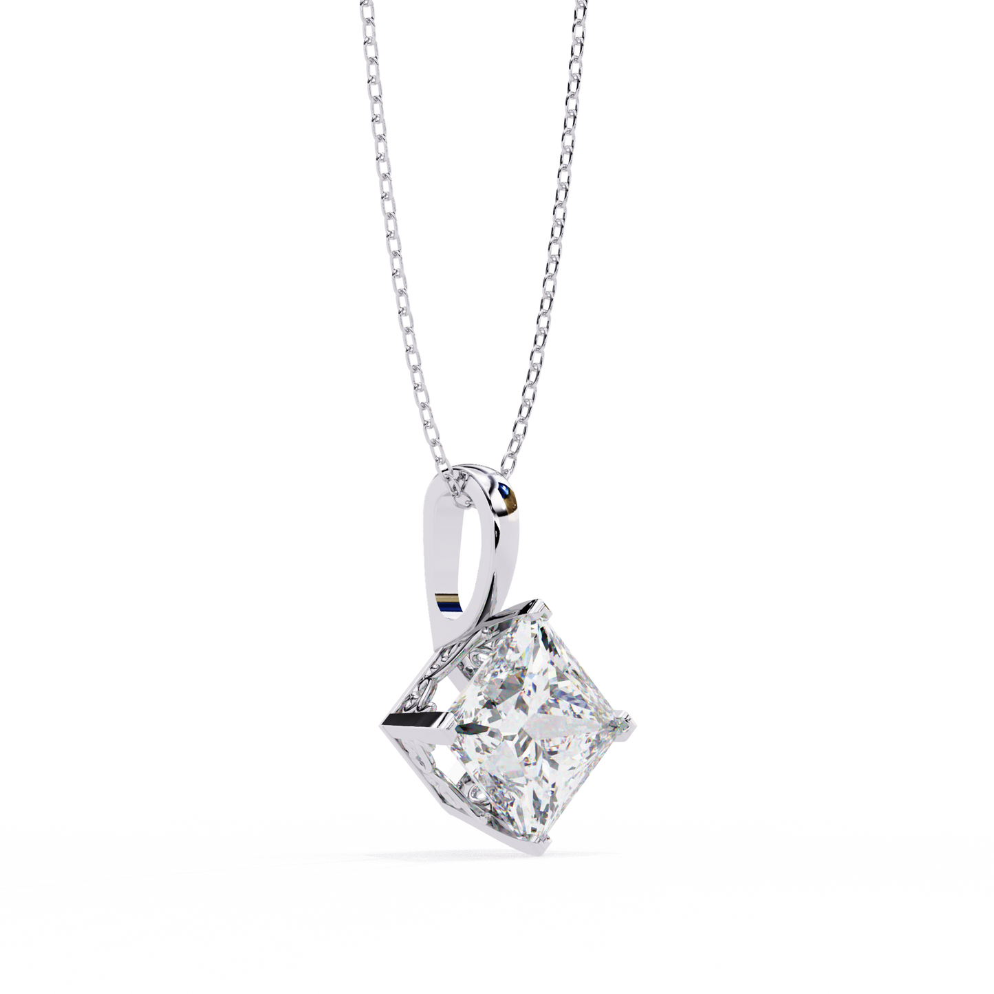 Ivy Princess Diamond Pendant (Chain Sold Separately)